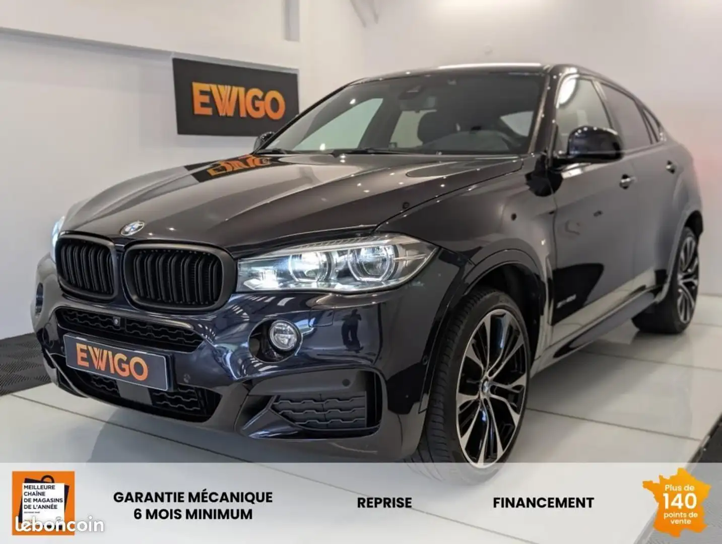 BMW X6 4.0 D 315ch M-SPORT XDRIVE BVA Чёрный - 1