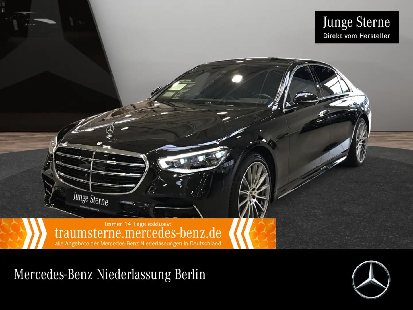 Mercedes-Benz S 600 S 580 e L 4M AMG+PANO+DIGITAL-L+BURMESTER4D+20"+TV Schwarz - 1