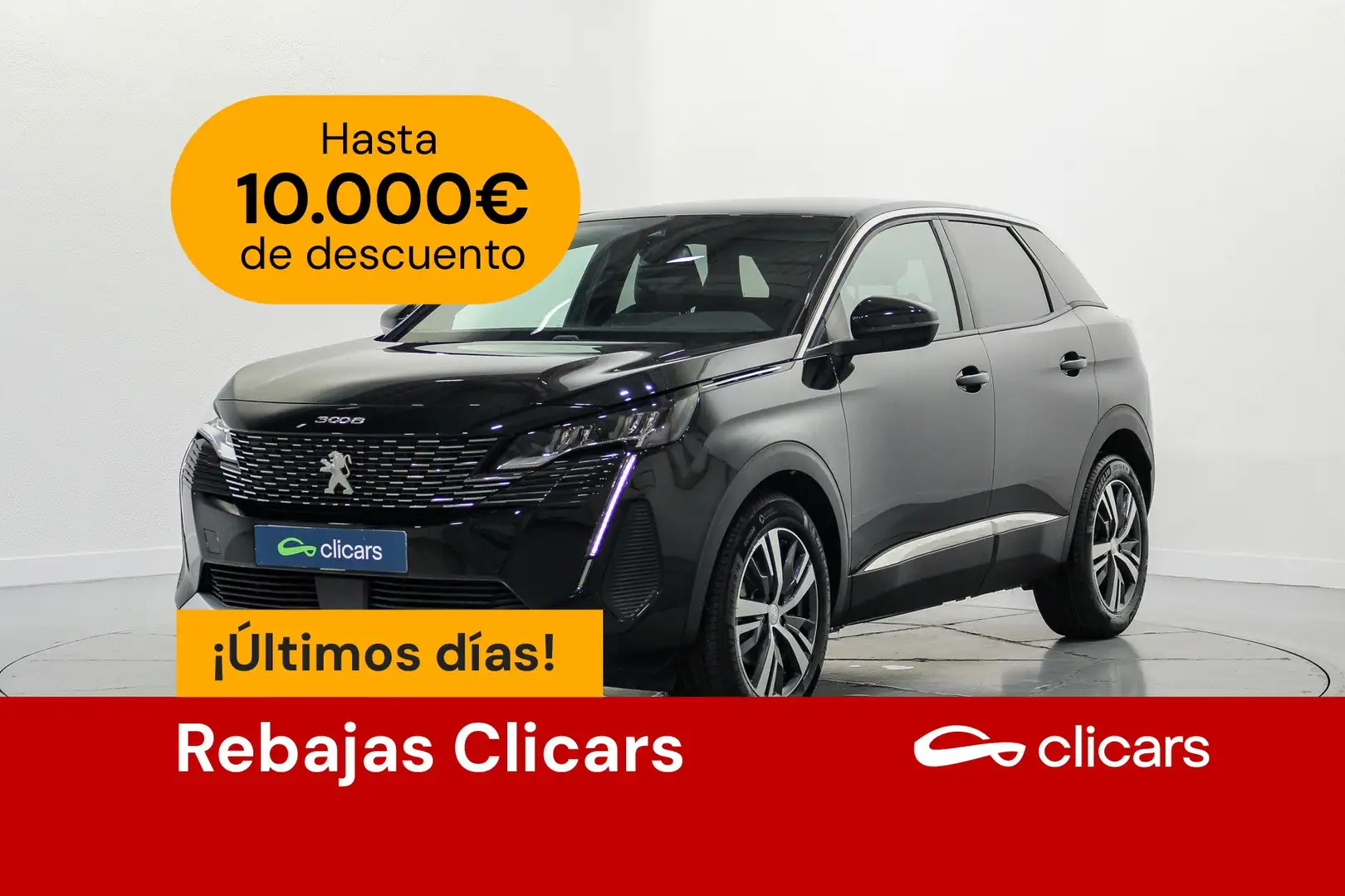 Peugeot 3008 1.2 S&S PureTech Allure Pack 130 Negro - 1
