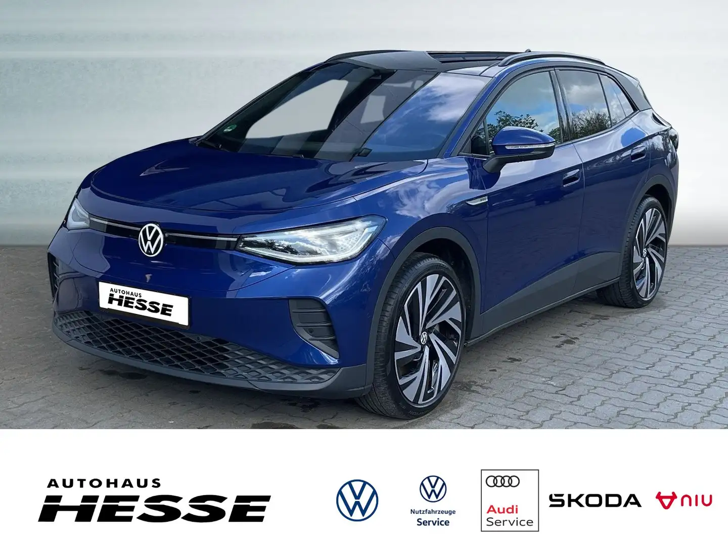 Volkswagen ID.4 Pro Performance, AHK, ACC, Navi Blau - 1