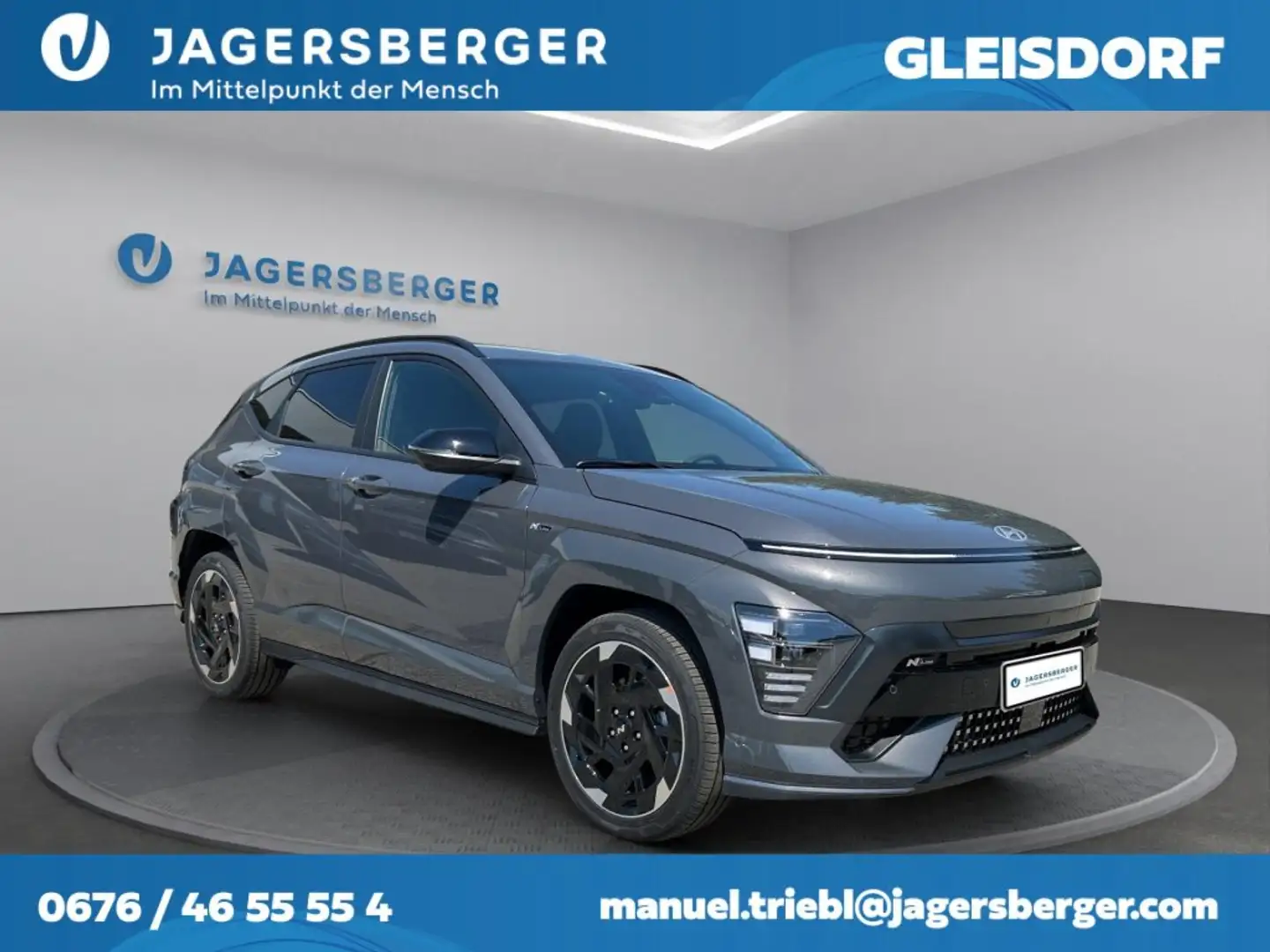 Hyundai KONA EV N-Line 64,8 kWh Grau - 1