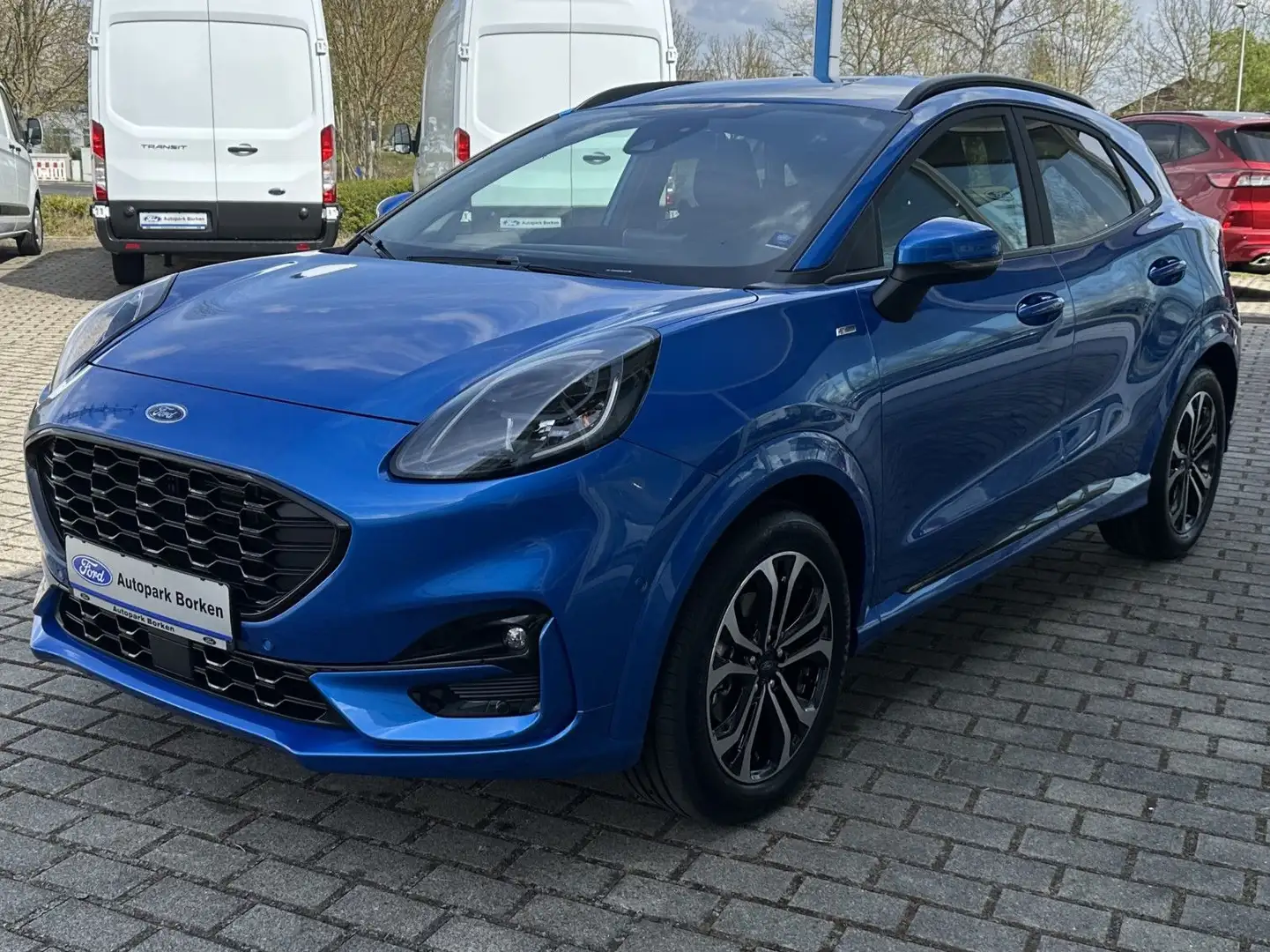Ford Puma 1,0 Mild-Hybrid EcoBoost ST-Line AHK abnehm Albastru - 1