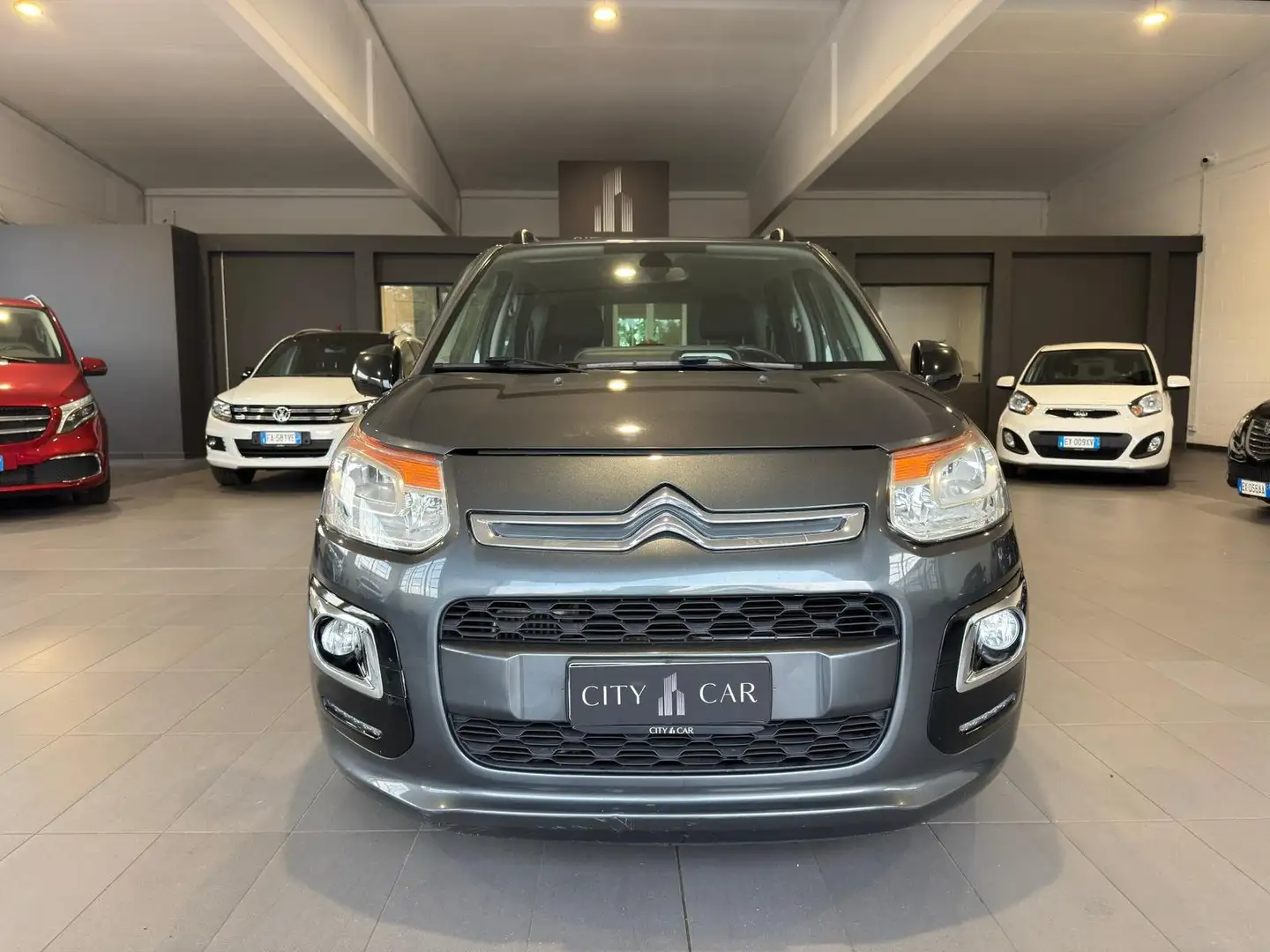 Citroen C3 C3 Picasso 1.6 bluehdi Exclusive 100cv my16 Grigio - 2