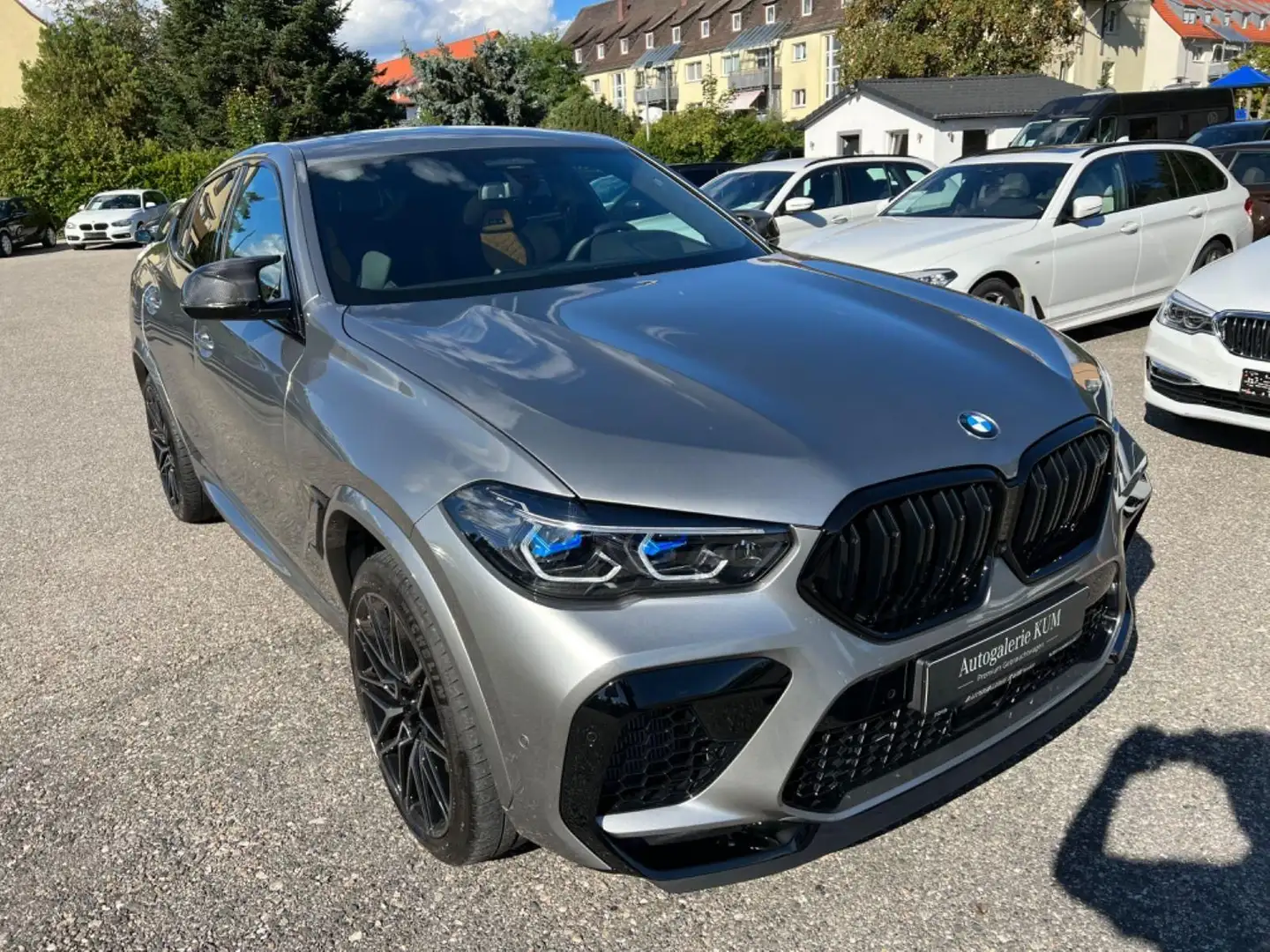BMW X6 M Comp LASER|B&W|SKY-LOUNGE|CARBON|SITZB|ACC Grey - 1