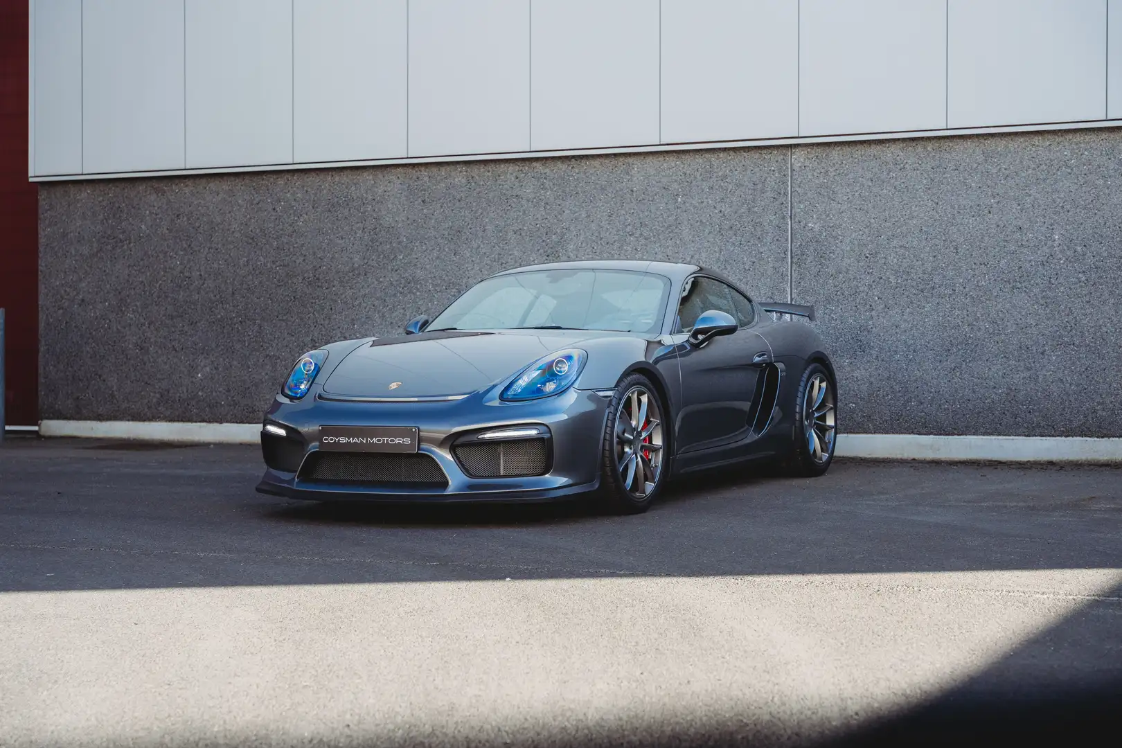 Porsche Cayman 981 GT4 Clubsport/1st owner/Top condition/6800km Grau - 2