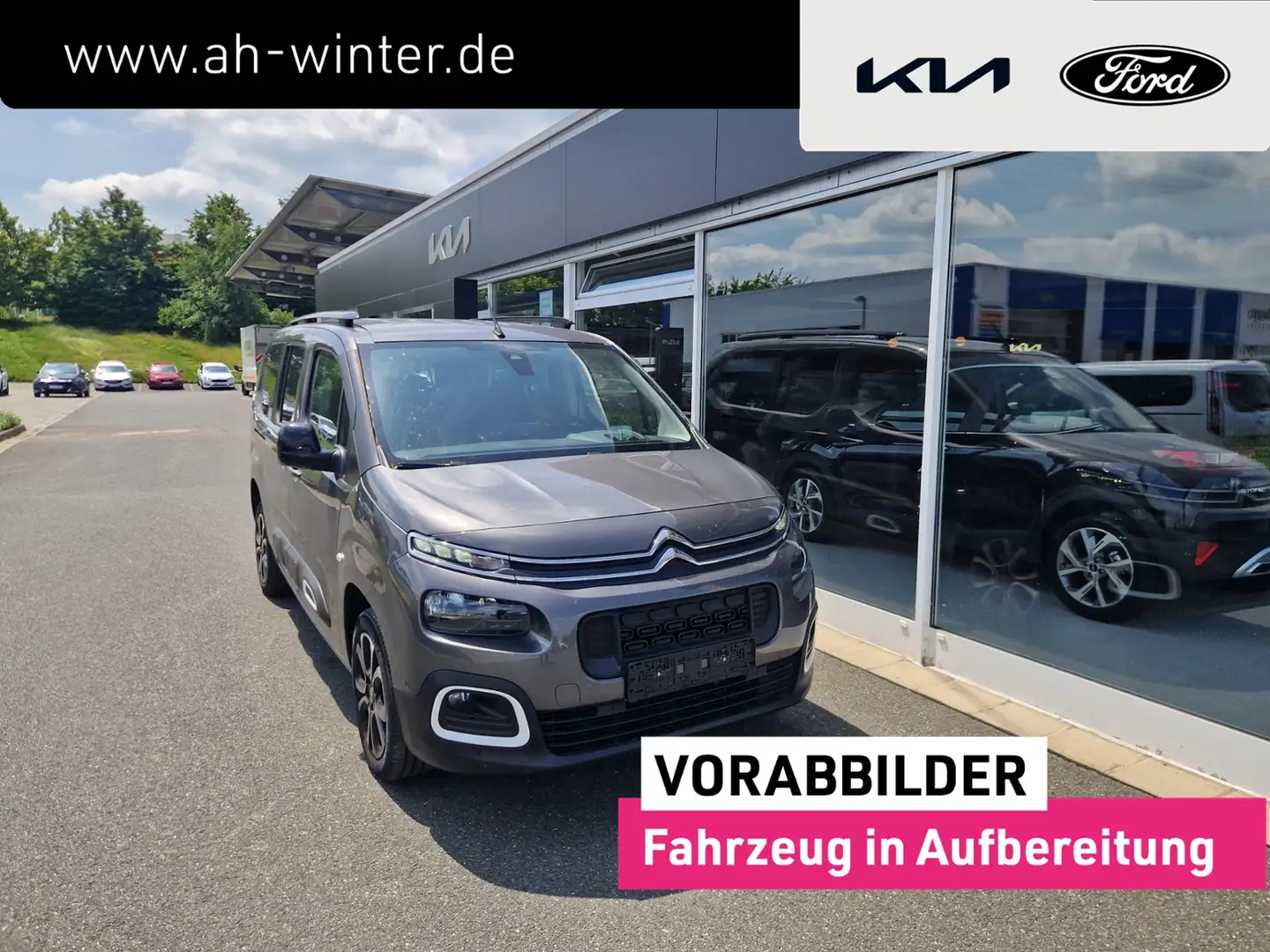 Citroen Berlingo 1,5 BlueHDI Shine XL 7S Navi Head-Up Kamera Klima Gris - 1