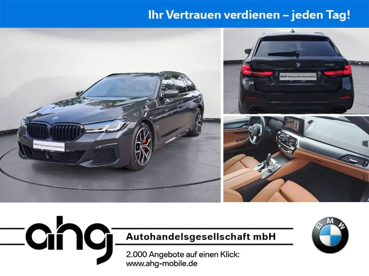 BMW 540 i xDrive Touring M Sport - Top Ausstattung! Gris - 1