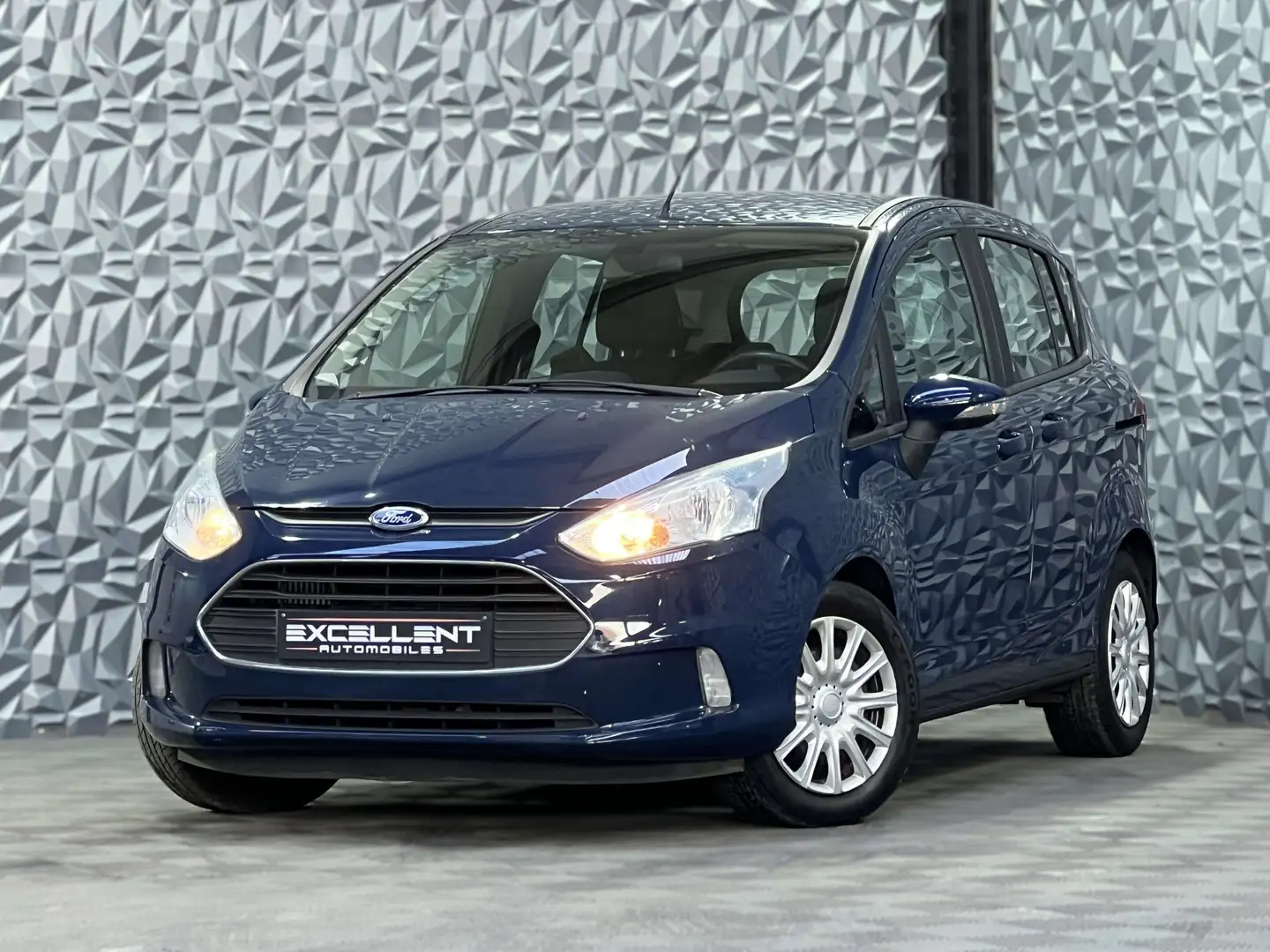 Ford B-Max 1.0 EcoBoost Sync Edition*AIRCO*BLUETOOTH*GARANTIE Bleu - 1