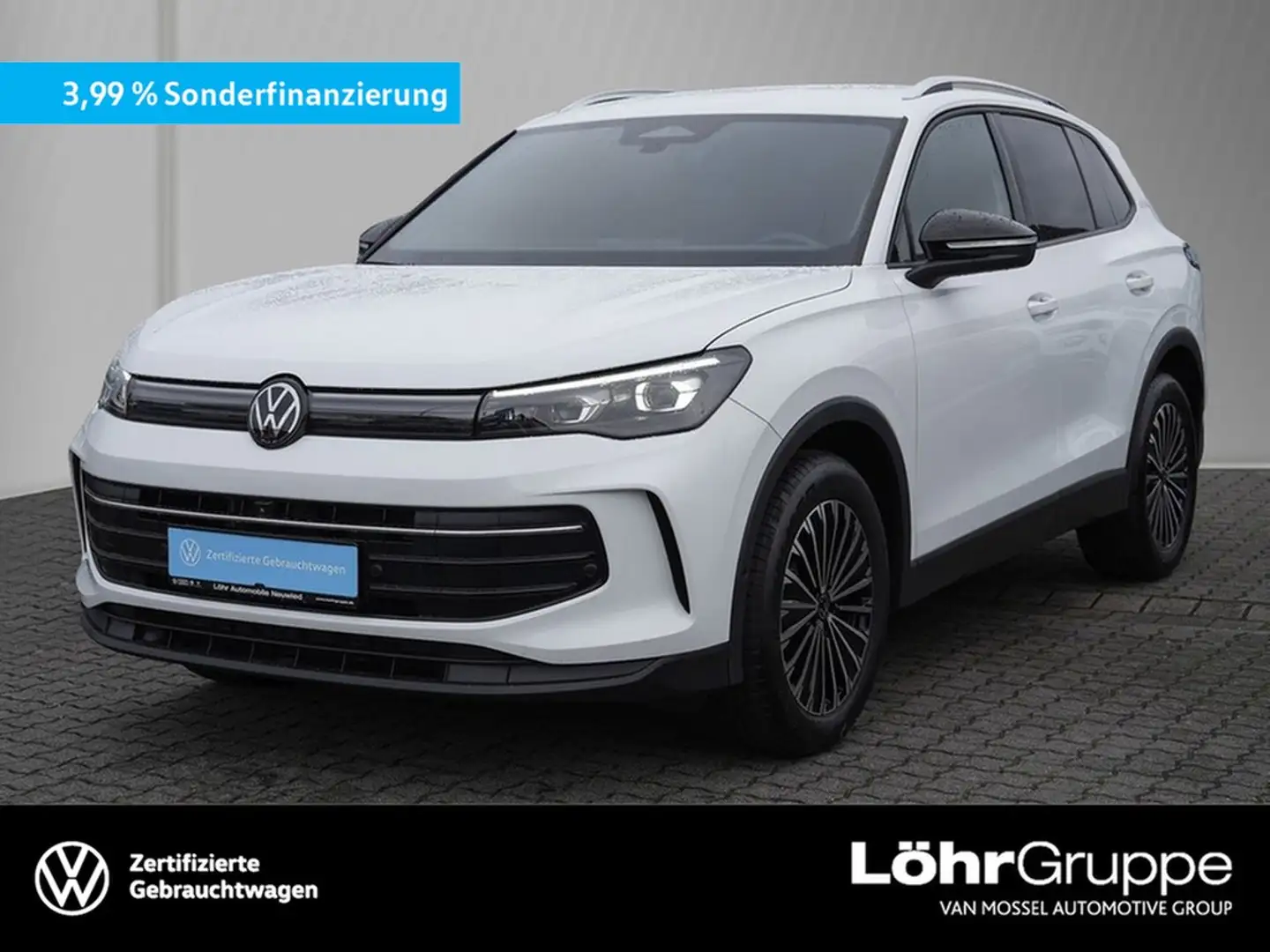Volkswagen Tiguan 1.5 eTSI DSG GOAL /MatrixLED/AHK/ACC/Navi Weiß - 1