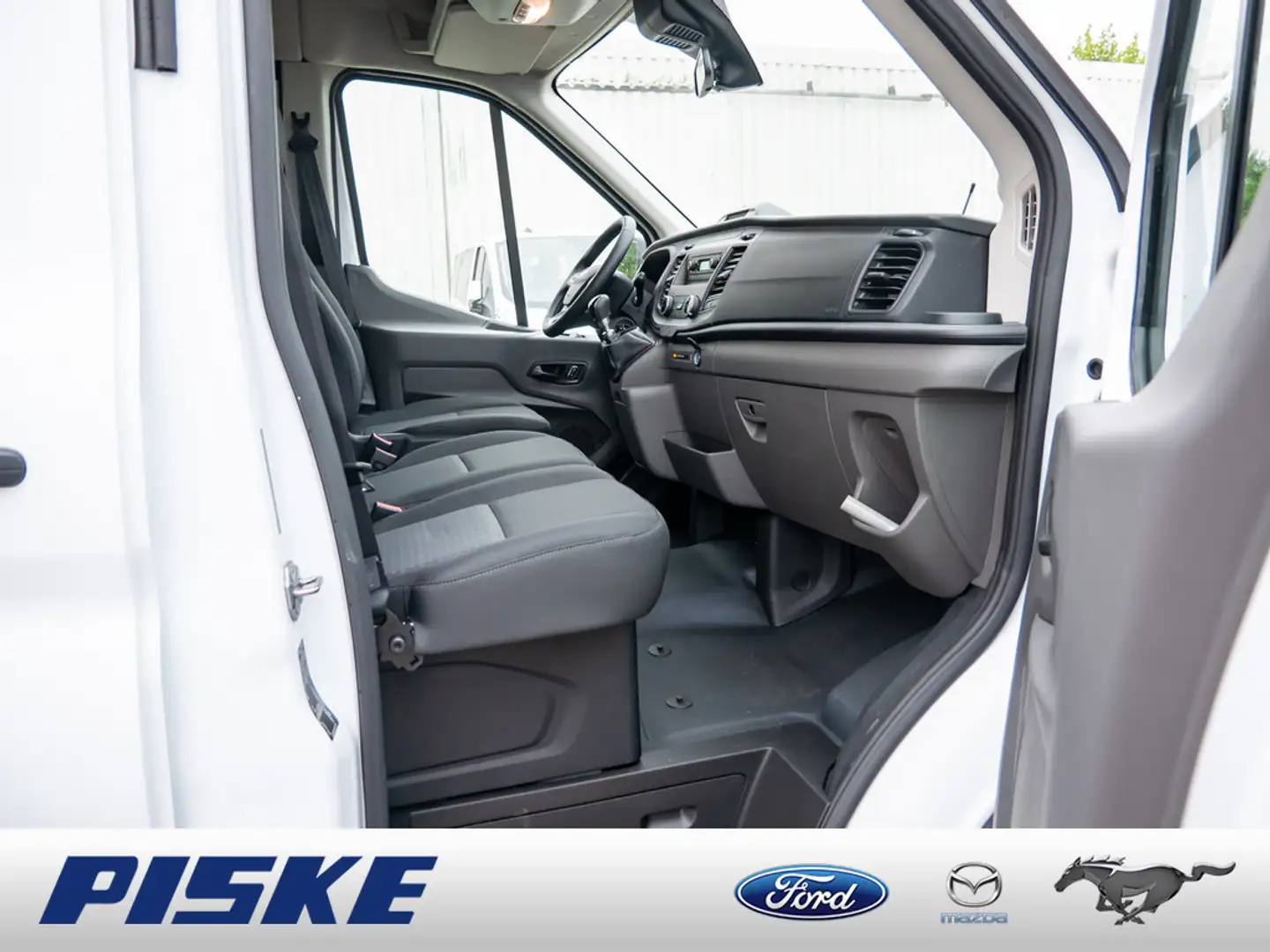 Ford Transit 350L2 Trend Doka 6-Sitzer Kasten  AHK Blanc - 2