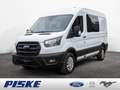 Ford Transit 350L2 Trend Doka 6-Sitzer Kasten  AHK Blanc - thumbnail 1