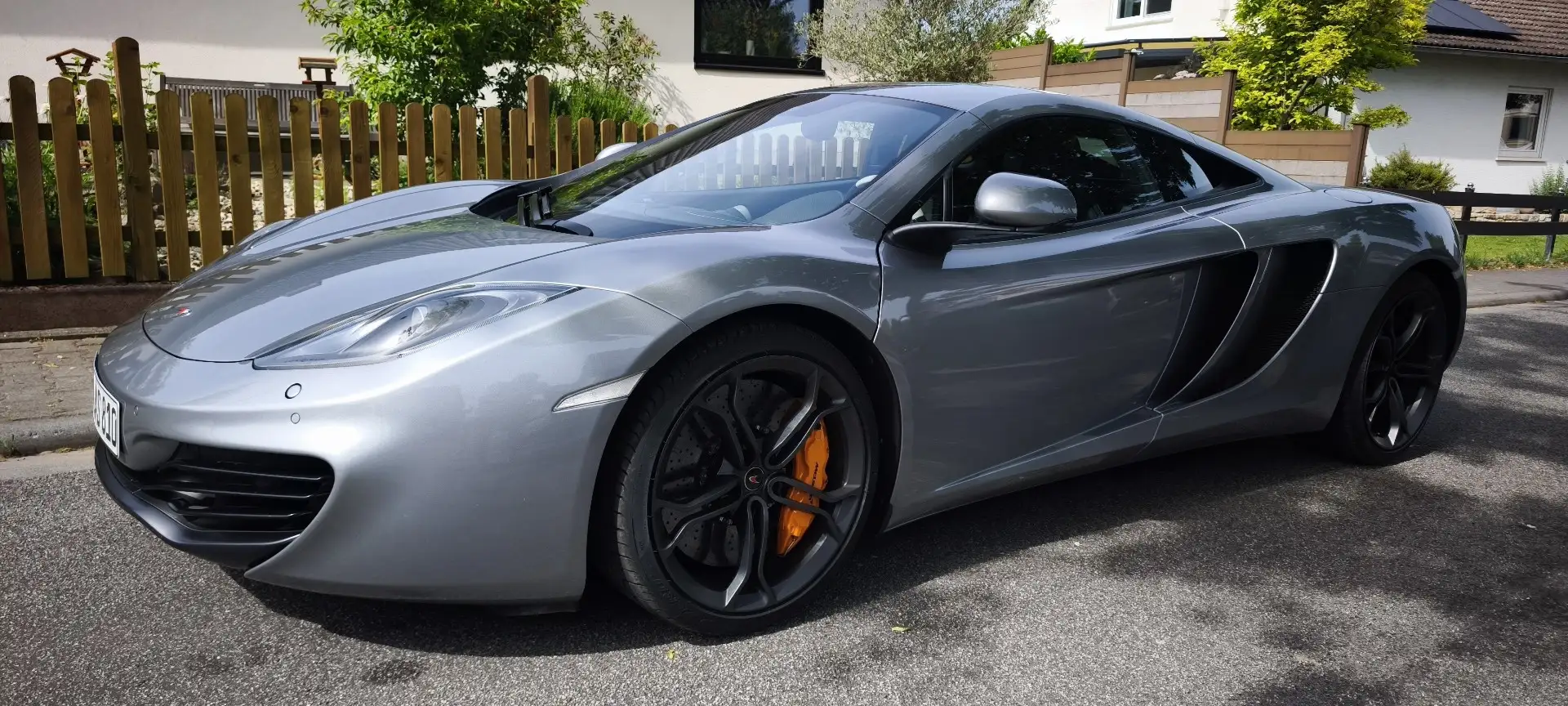 맥라렌 MP4-12C 12 C Coupe 2013 은색 사진 2