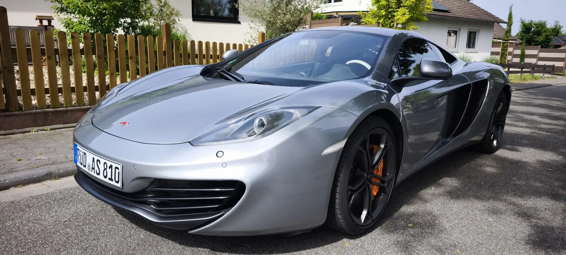 맥라렌 MP4-12C 12 C Coupe 2013 은색 사진 3