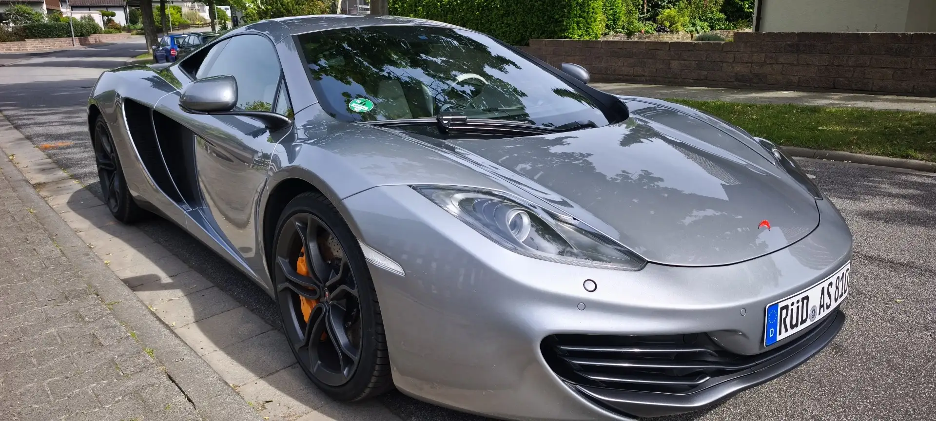 맥라렌 MP4-12C 12 C Coupe 2013 은색 사진 4