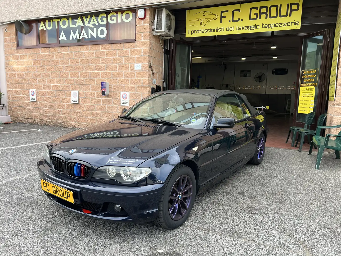 BMW 318 Serie 3 E46 Cabrio 318ci Cabrio 143cv Bleu - 2