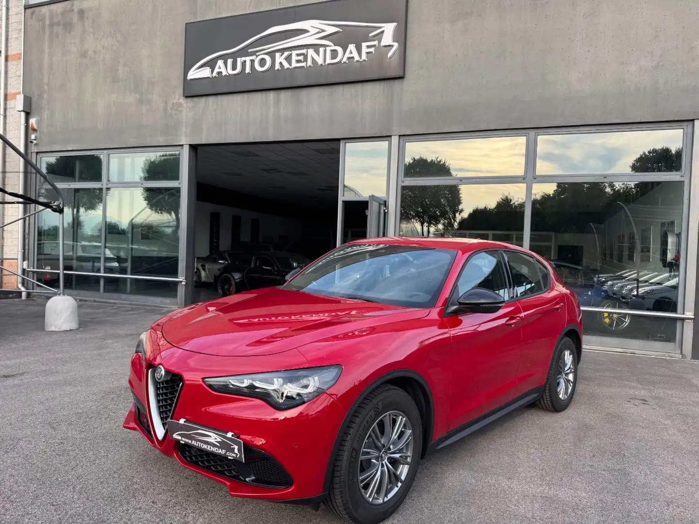 Alfa Romeo Stelvio 2.2 Turbodiesel 160 CV AT8 RWD Super Business Rosso - 1