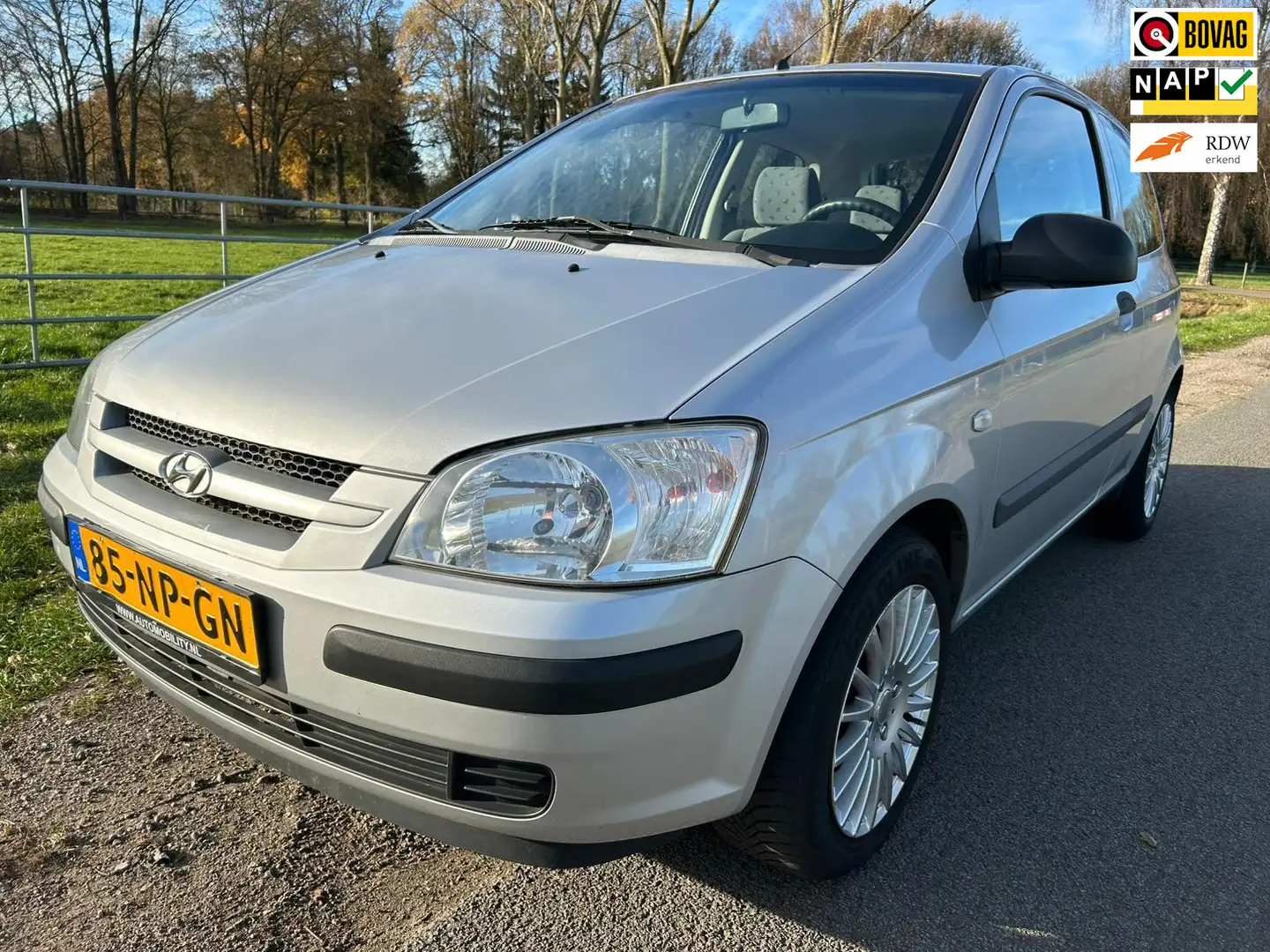 Hyundai Getz 1.3i GL keurig netjes met airco pas 81.000km Сірий - 1