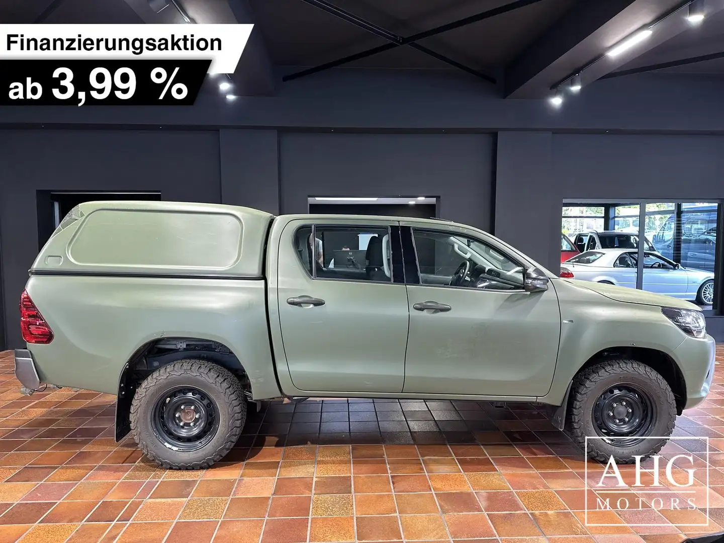 Toyota Hilux ELCH DOUBLE CAB DUTY 4X4 STANDH BUNDESWEHR HARDTOP Schwarz - 1