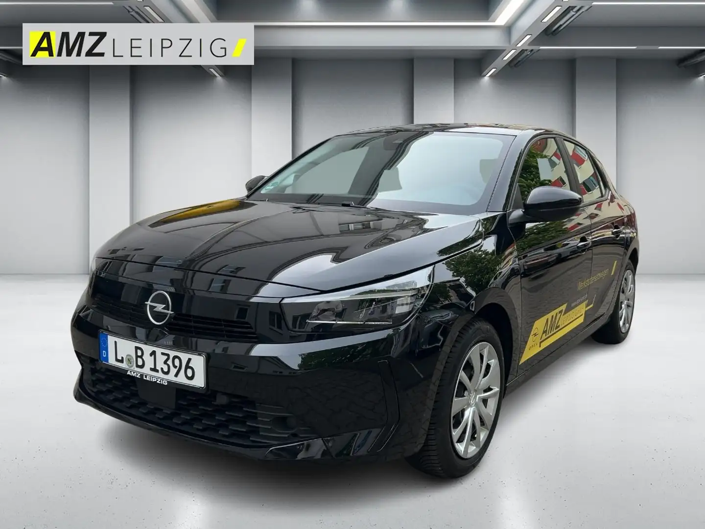 Opel Corsa F 1.2 SpurH Schwarz - 1