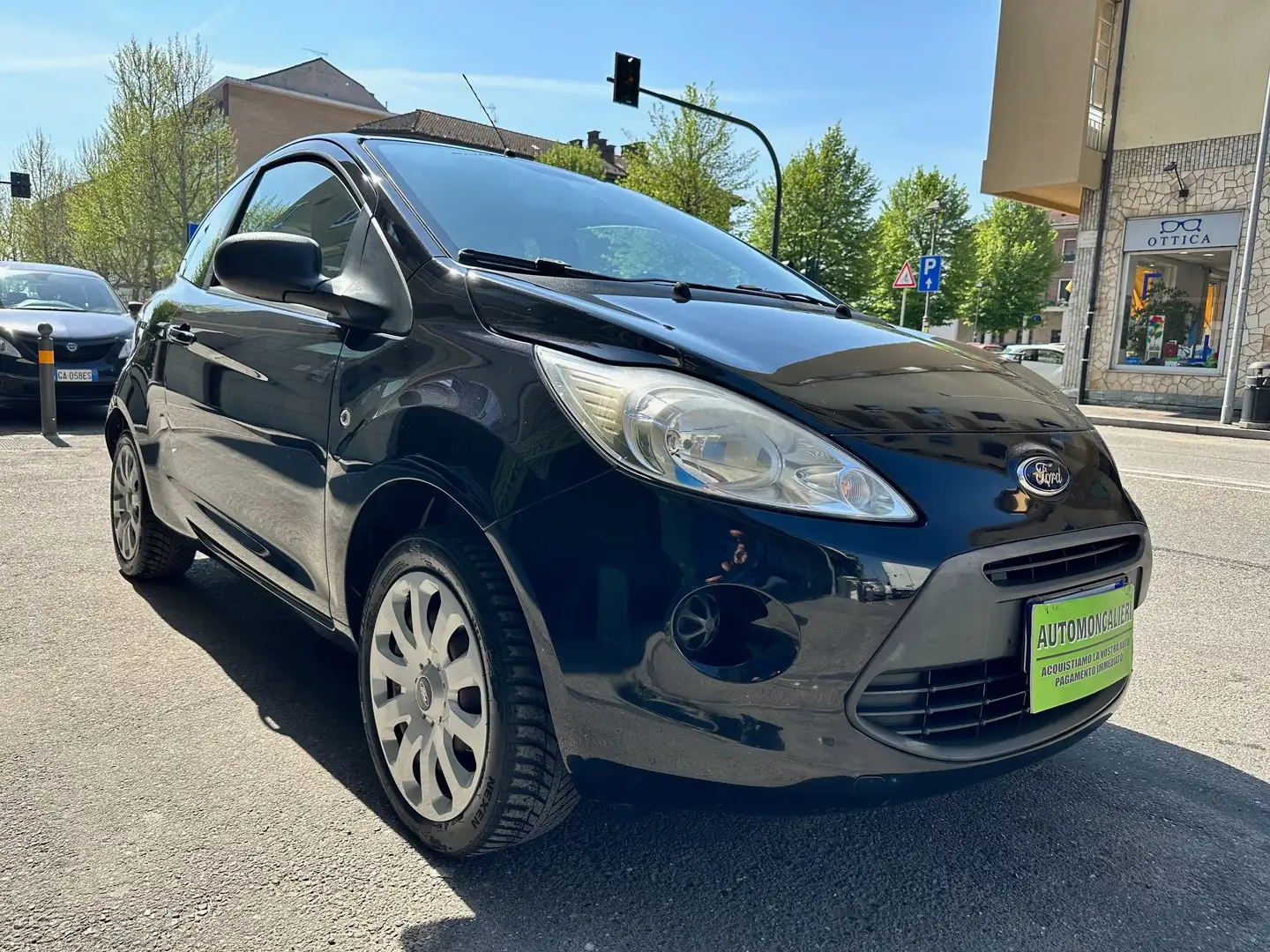 Ford Ka/Ka+ 1.2 69cv *OK NEOPATENTATI - CLIMA* Schwarz - 1
