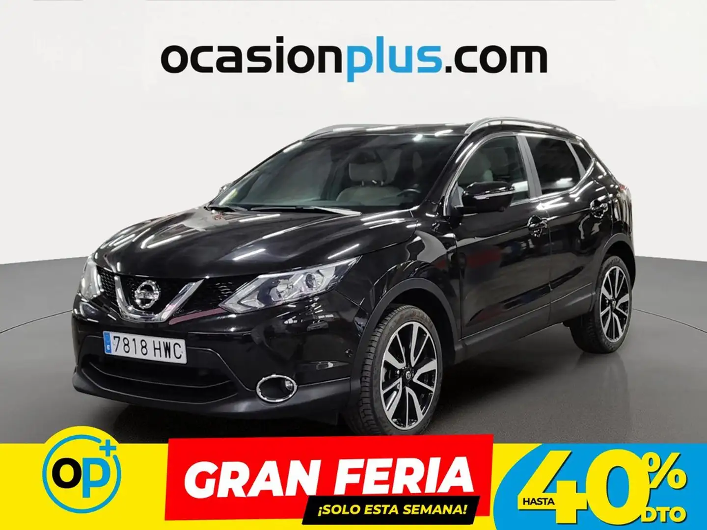Nissan Qashqai 1.6dCi Tekna 4x2 19´´ Negro - 1