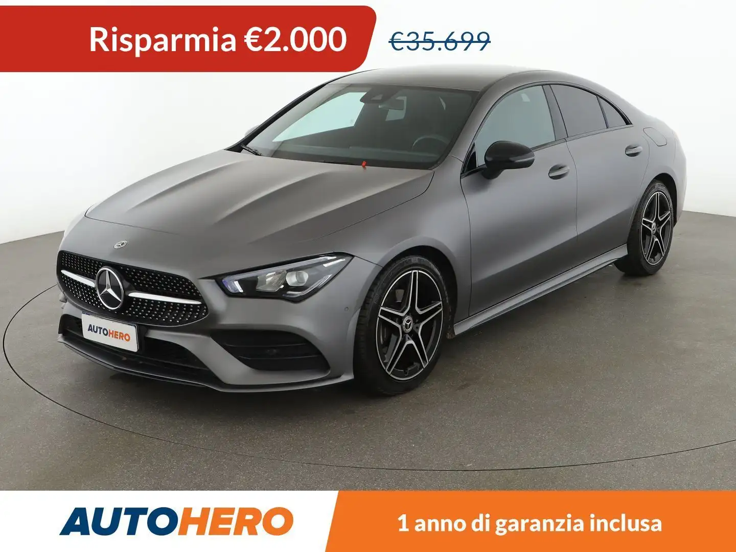 Mercedes-Benz CLA 180 CLA 180 d Premium Automatic Grigio - 1