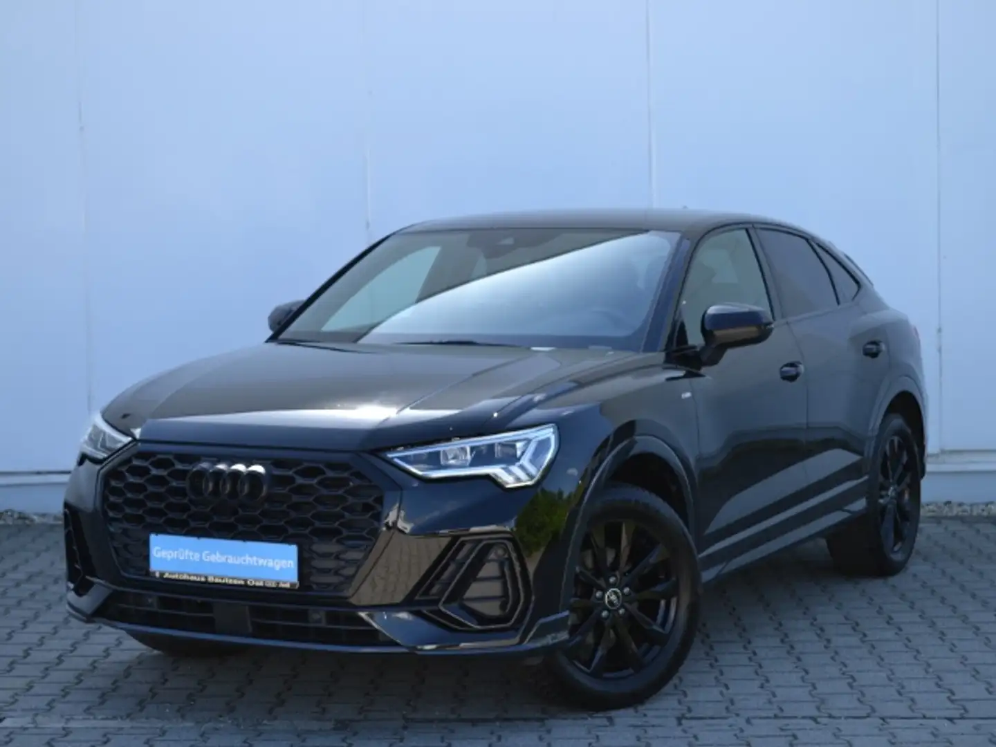 Audi Q3 Sportback 35 TFSI S line OPTIK-SCHWARZ/LED/NAVI+V Schwarz - 2