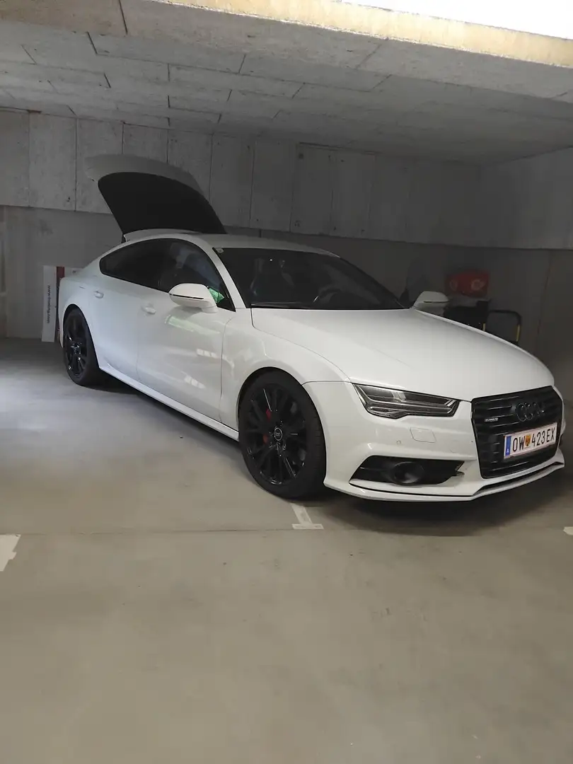 Audi A7 BiTurbo ,S-Line, 3,0 TDI Competition quattro Aut. Weiß - 1