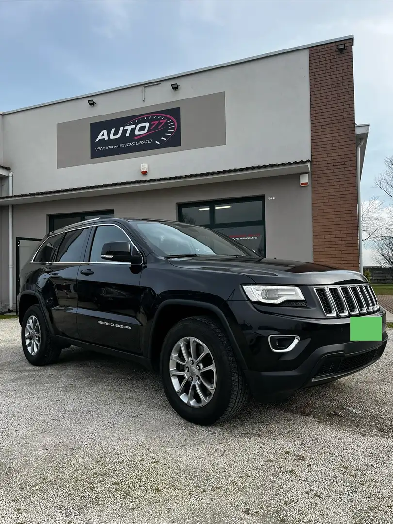 Jeep Grand Cherokee 3.0 CRD V6 (190cv) Laredo Auto 4WD / Pelle ROSSA! Nero - 1