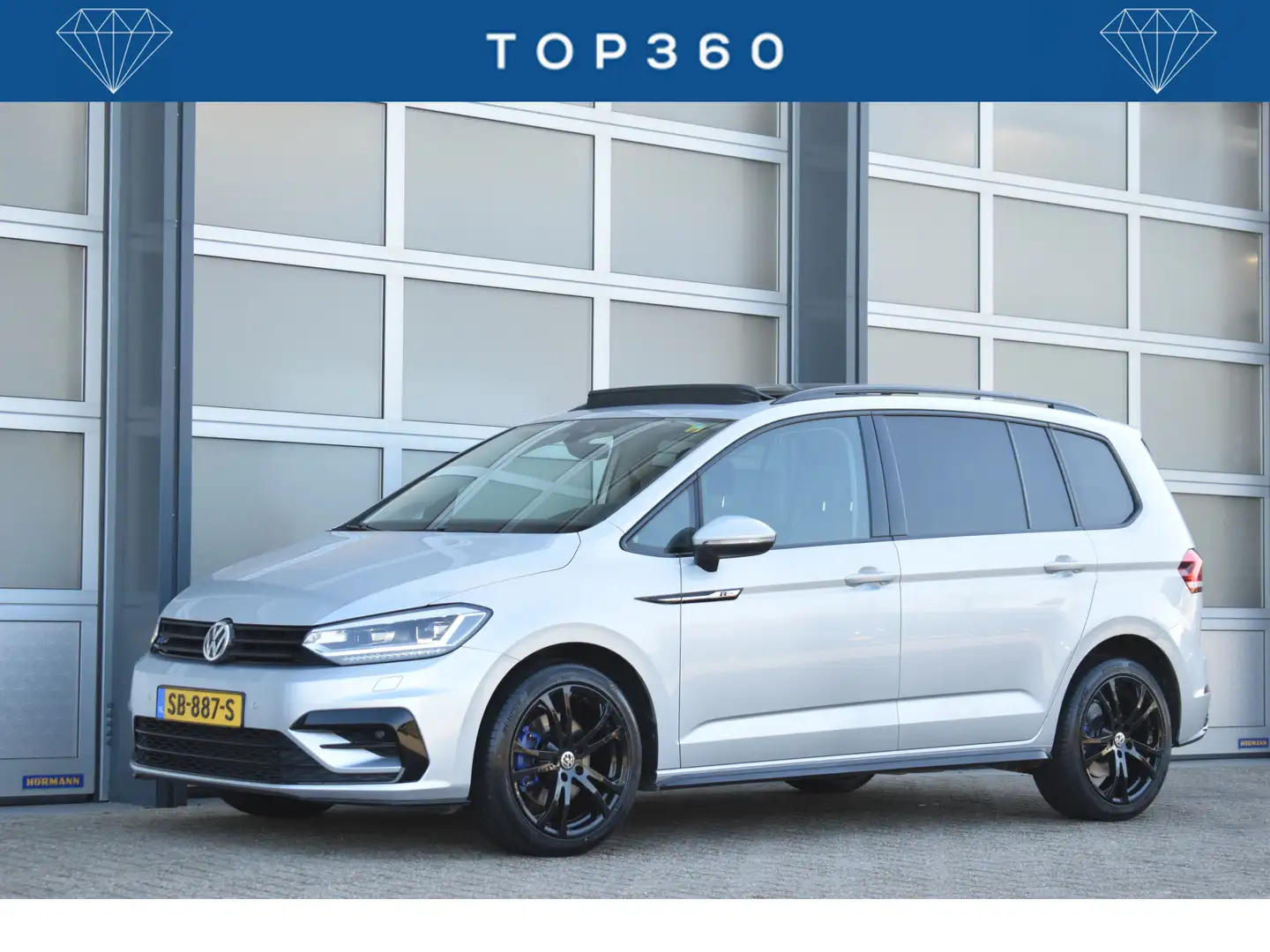 Volkswagen Touran 1.8 TSI Highline Business R 7p Panodak | ACC | tre Gris - 1
