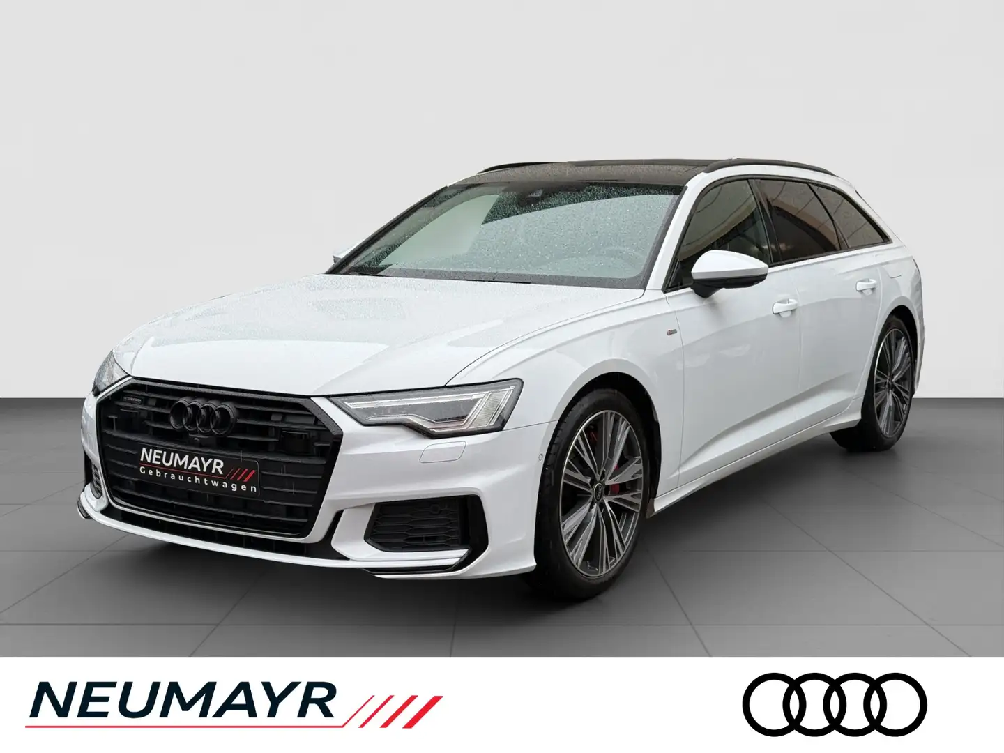 Audi A6 Avant 55 TFSI e quattro s line PANO;ACC;NAVI Weiß - 1