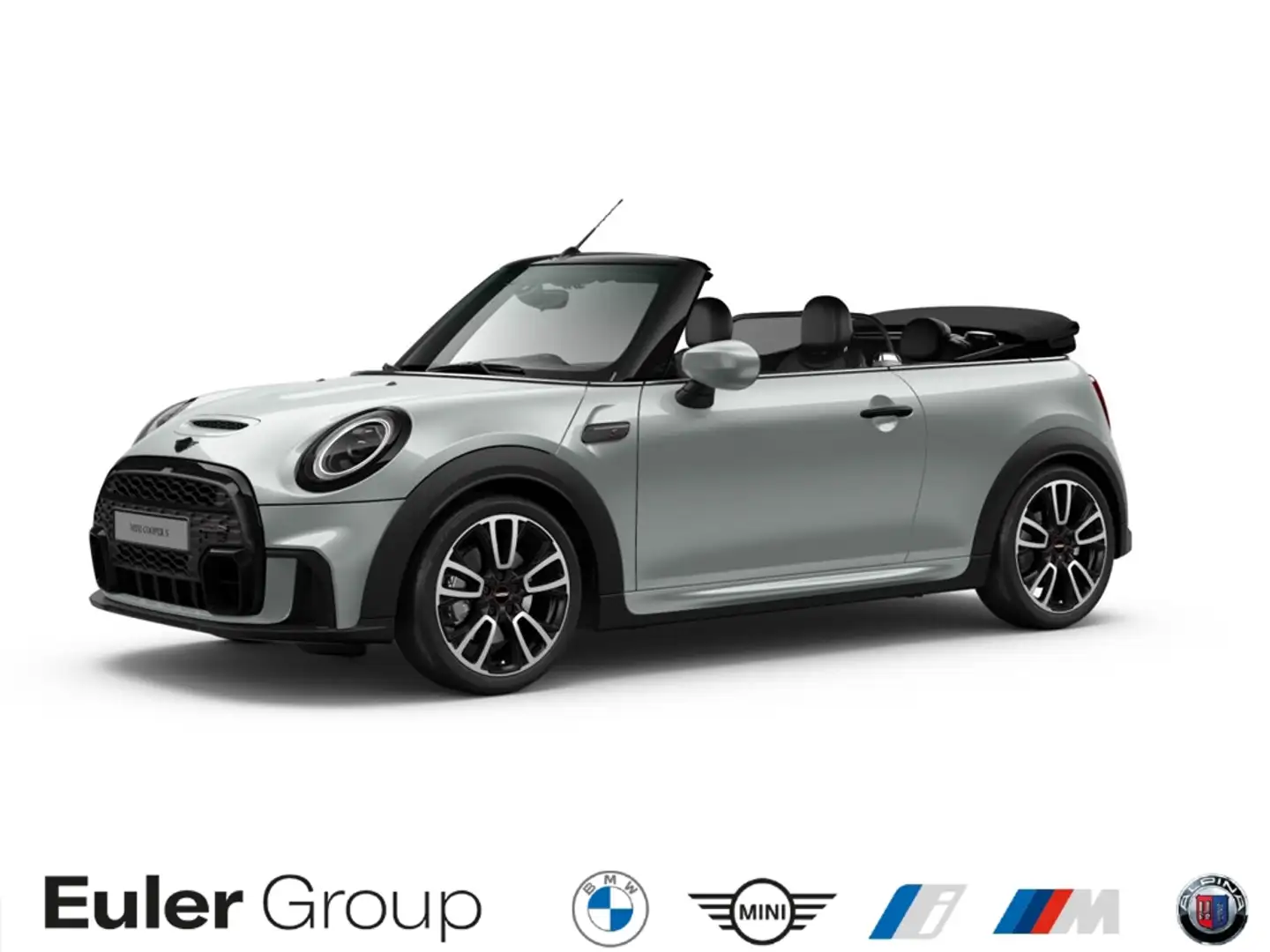 MINI Cooper S Cabrio A John Cooper Works Trim El. Verdeck AD Leder LED Silber - 1