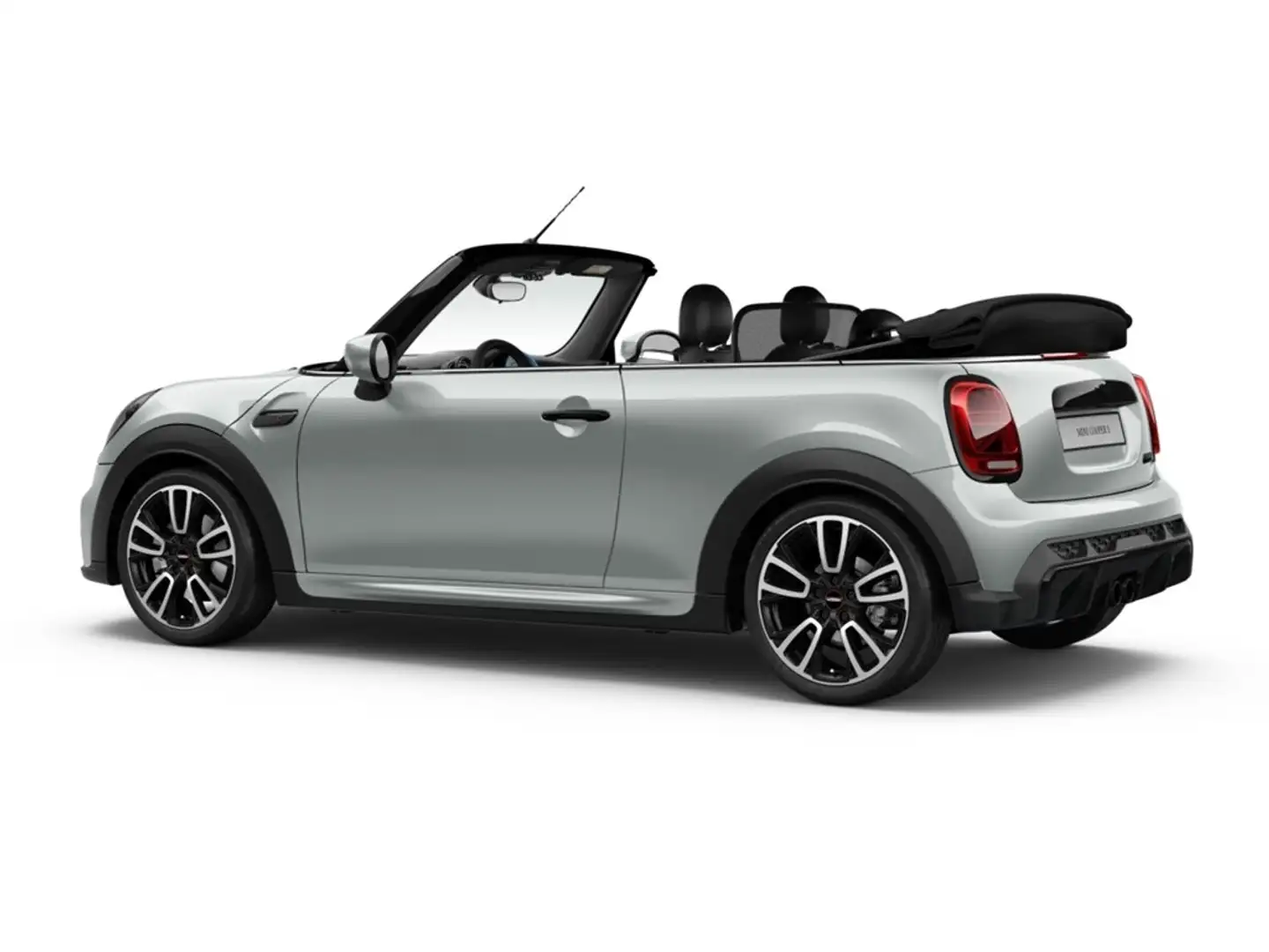 MINI Cooper S Cabrio A John Cooper Works Trim El. Verdeck AD Leder LED Silber - 2