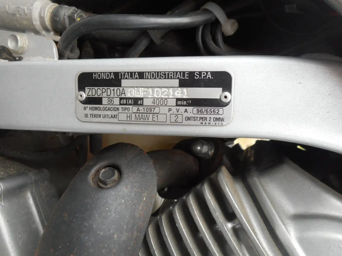 Honda Transalp XL600V Blauw - 2