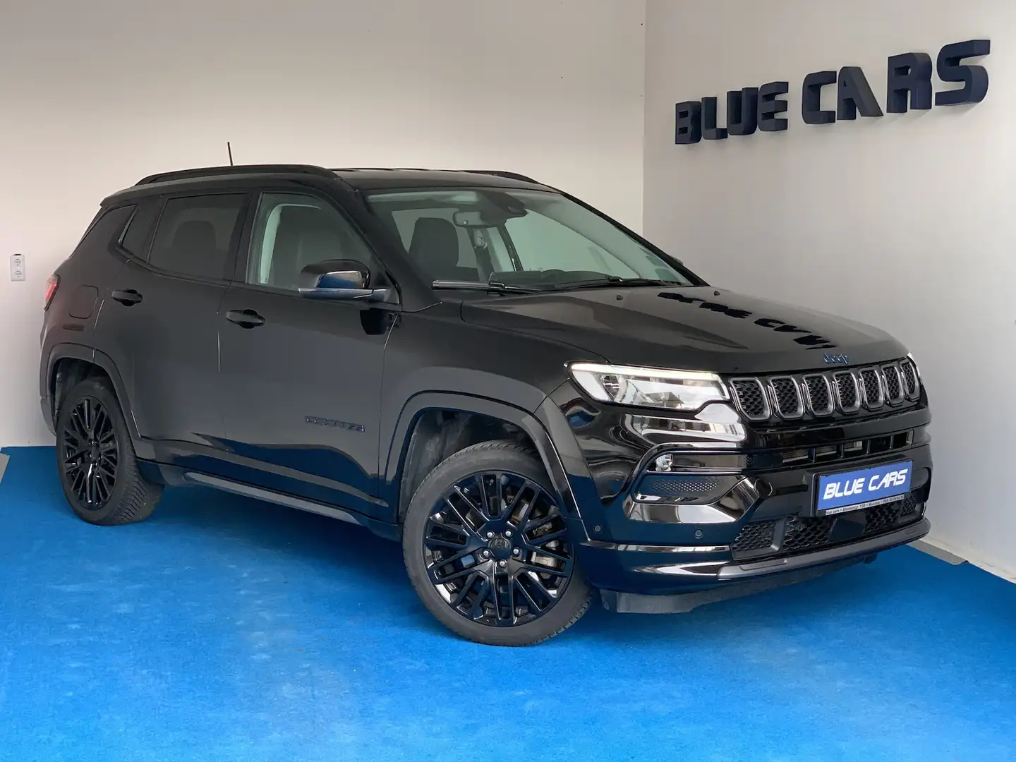 Jeep Compass PHEV 4XE Auto/Klima/Navi/Leder/Cam/SHZ Noir - 1