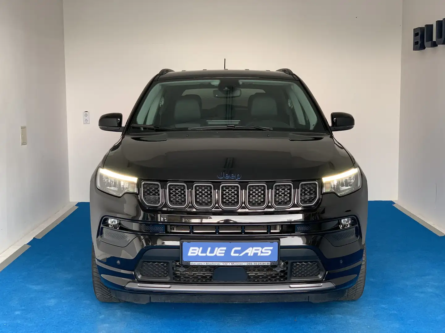 Jeep Compass PHEV 4XE Auto/Klima/Navi/Leder/Cam/SHZ Noir - 2