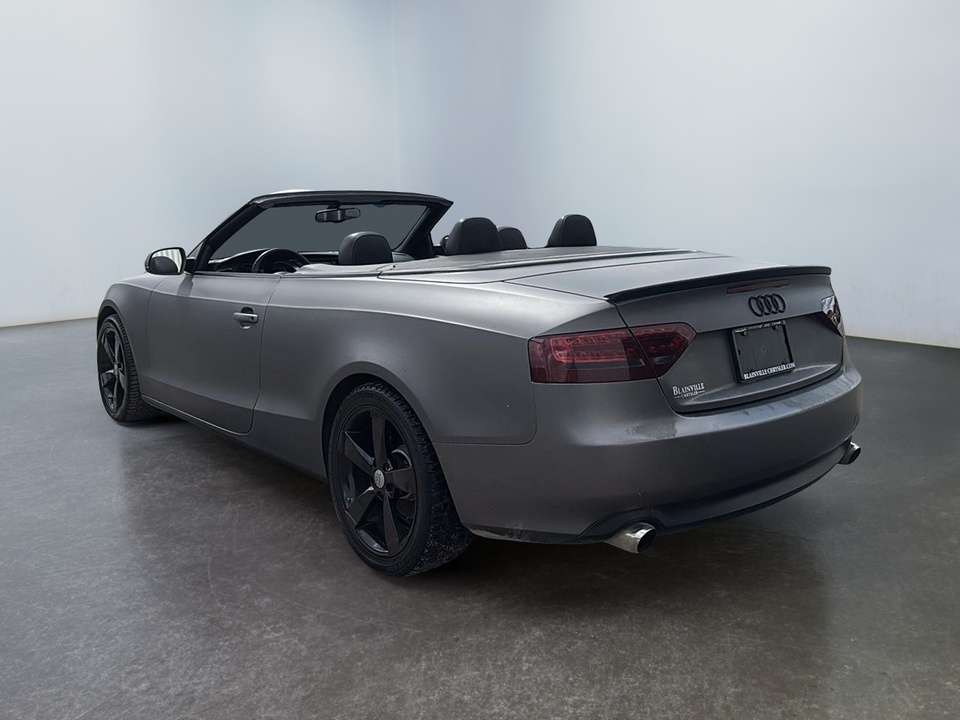 2011 Audi A5 CONVERTIBLE SUR RDV SEULEMENT AU 514-757-3087 alt 3