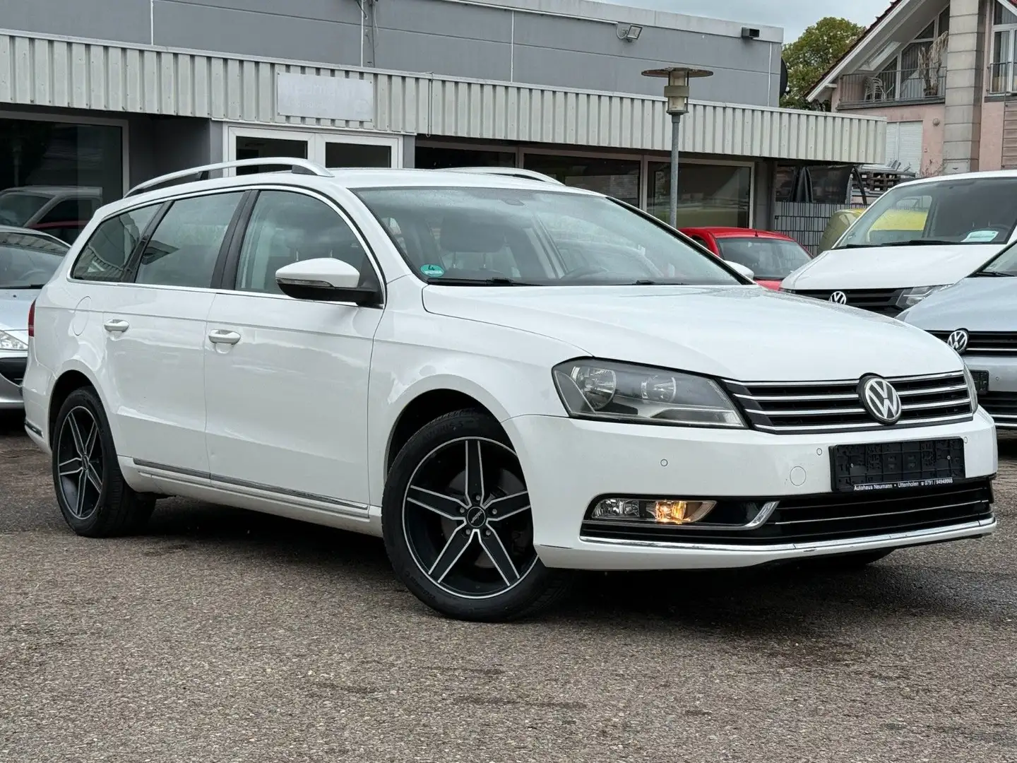 Volkswagen Passat Variant Highline-4Motion-DSG-AHK-Navi Weiß - 1