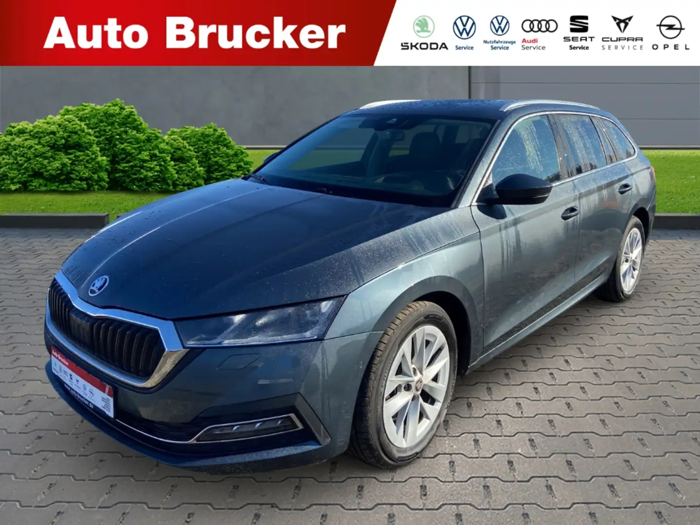 Skoda Octavia Combi Style 2.0 TDI+Navi+Alufelgen+Klimaautomatik Grau - 1