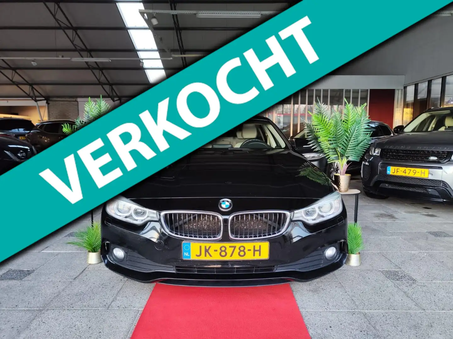 BMW 420 4-serie Gran Coupé 420D AUT FACELIFT EURO6 2016! Zwart - 1