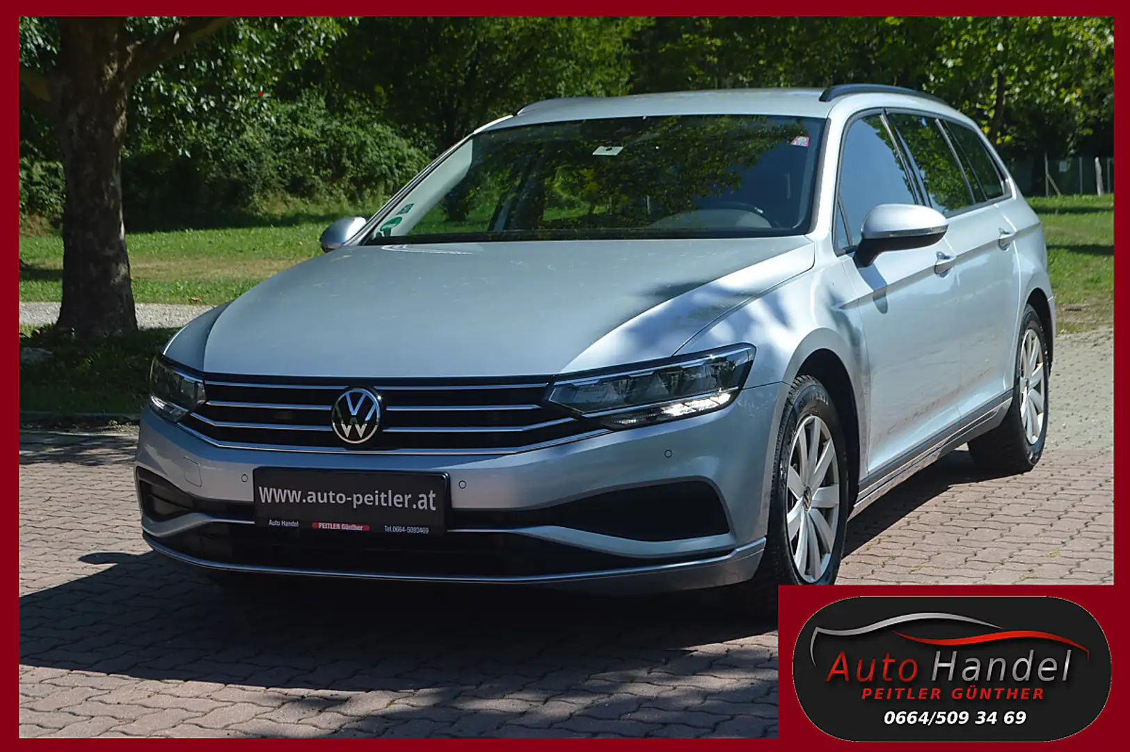 Volkswagen Passat Variant 2,0 SCR TDI Silber - 1