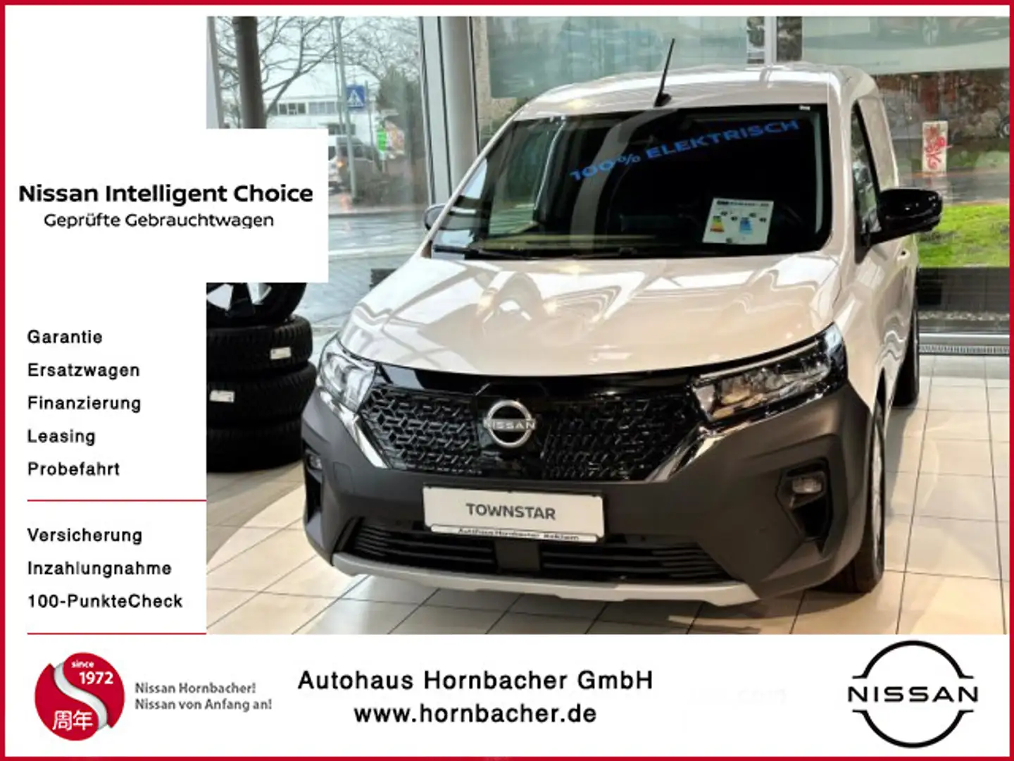 Nissan Townstar Kastenwagen L1 2,2t EV N-Connecta / NAV Blanc - 1