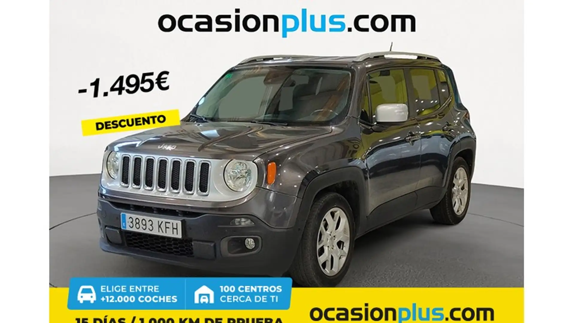 Jeep Renegade 1.4 Multiair Limited 4x2 DDCT 103kW Gris - 1