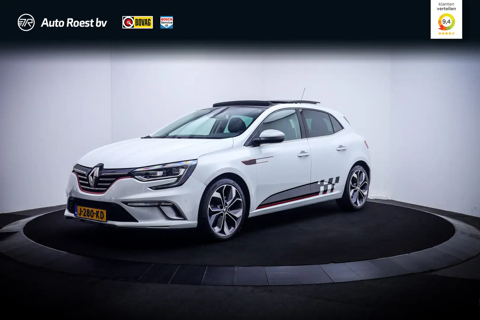 Renault Megane 1.3T 160Pk Aut. GT-Line PANO | FULL LED | CAMERA | Wit - 1