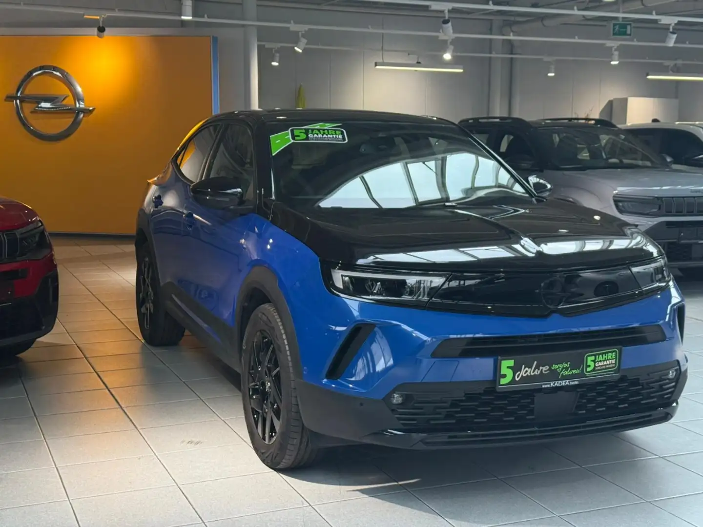 Opel Mokka e 180°Kamera,LED,PDC,Lenk+Sitzhzg,KlimaA. Blau - 2