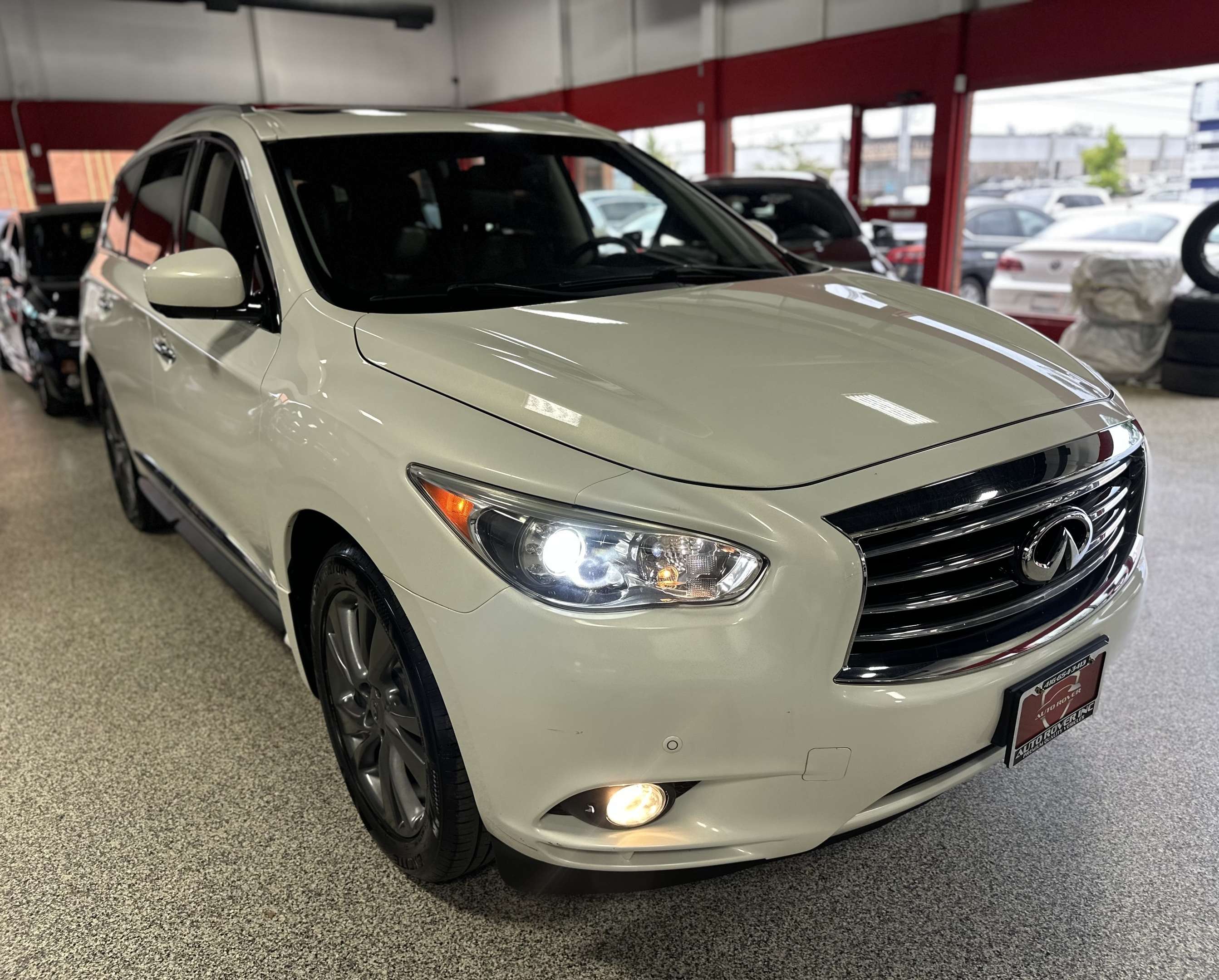 2013 Infiniti JX35 AWD/VENTILATED SEATS/NAVIGATION/REVERSE CAMERA/SUN — снимка 1