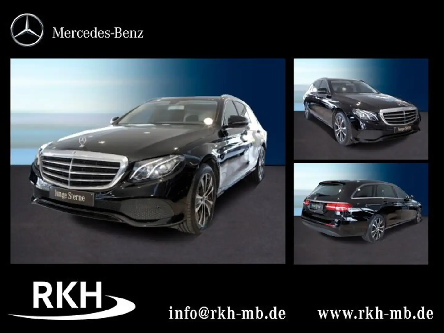Mercedes-Benz E 300 E 300 de T-Mod 9G/AHK/Navi/LED/Kamera Schwarz - 1