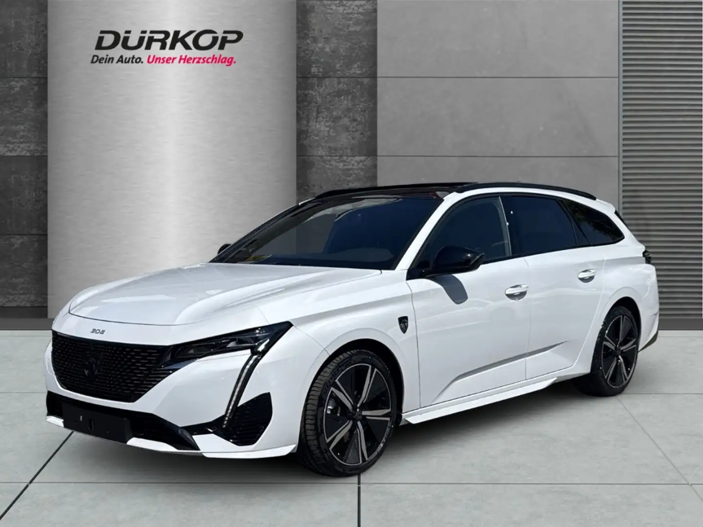 Peugeot 308 SW GT 1.2 HYBRID e-DSC6  AHK-abnehmbar Navi Digita Blanco - 1