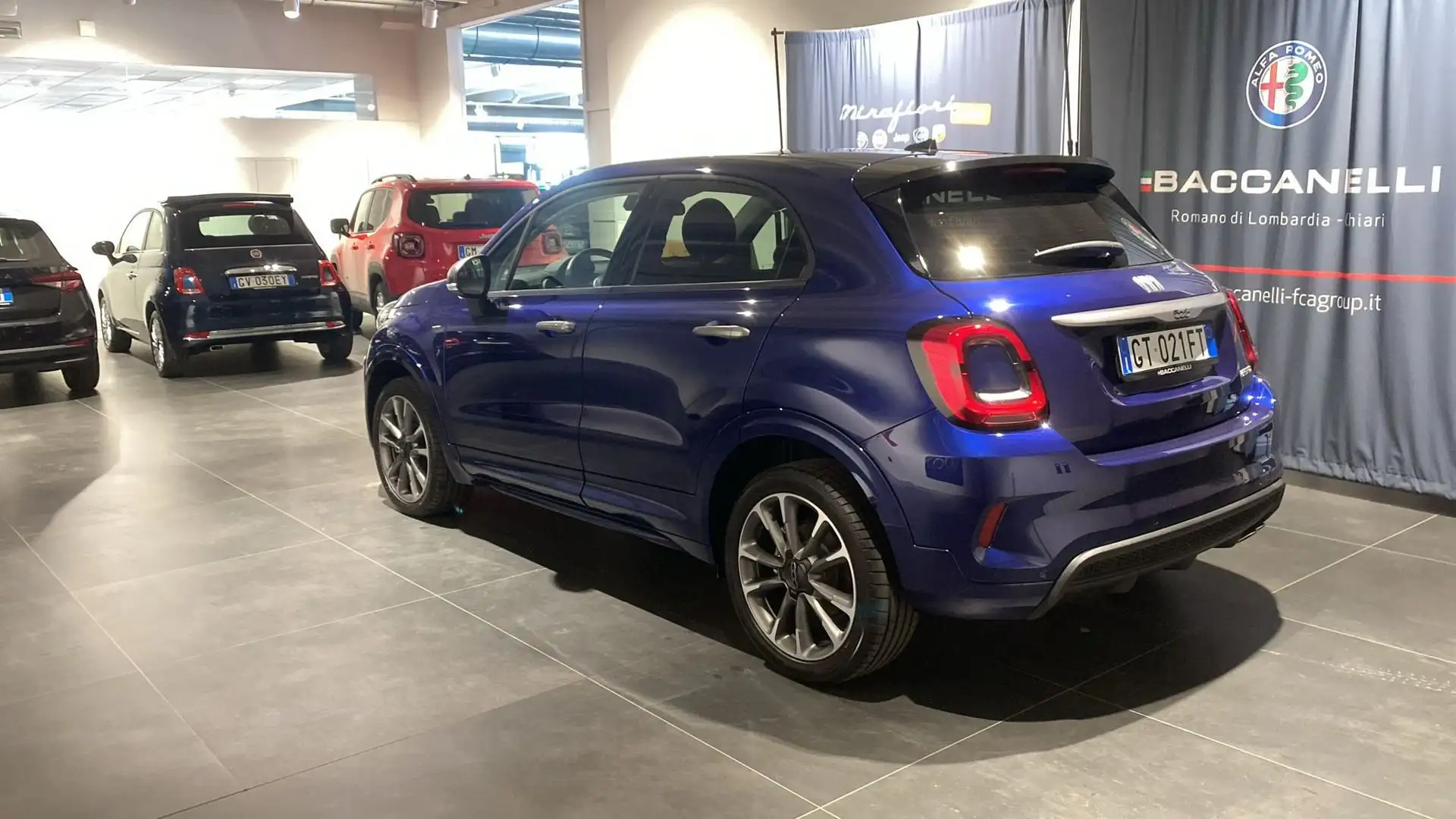 Fiat 500X 1.5 T4 Hybrid 130 CV DCT Sport Blu/Azzurro - 2