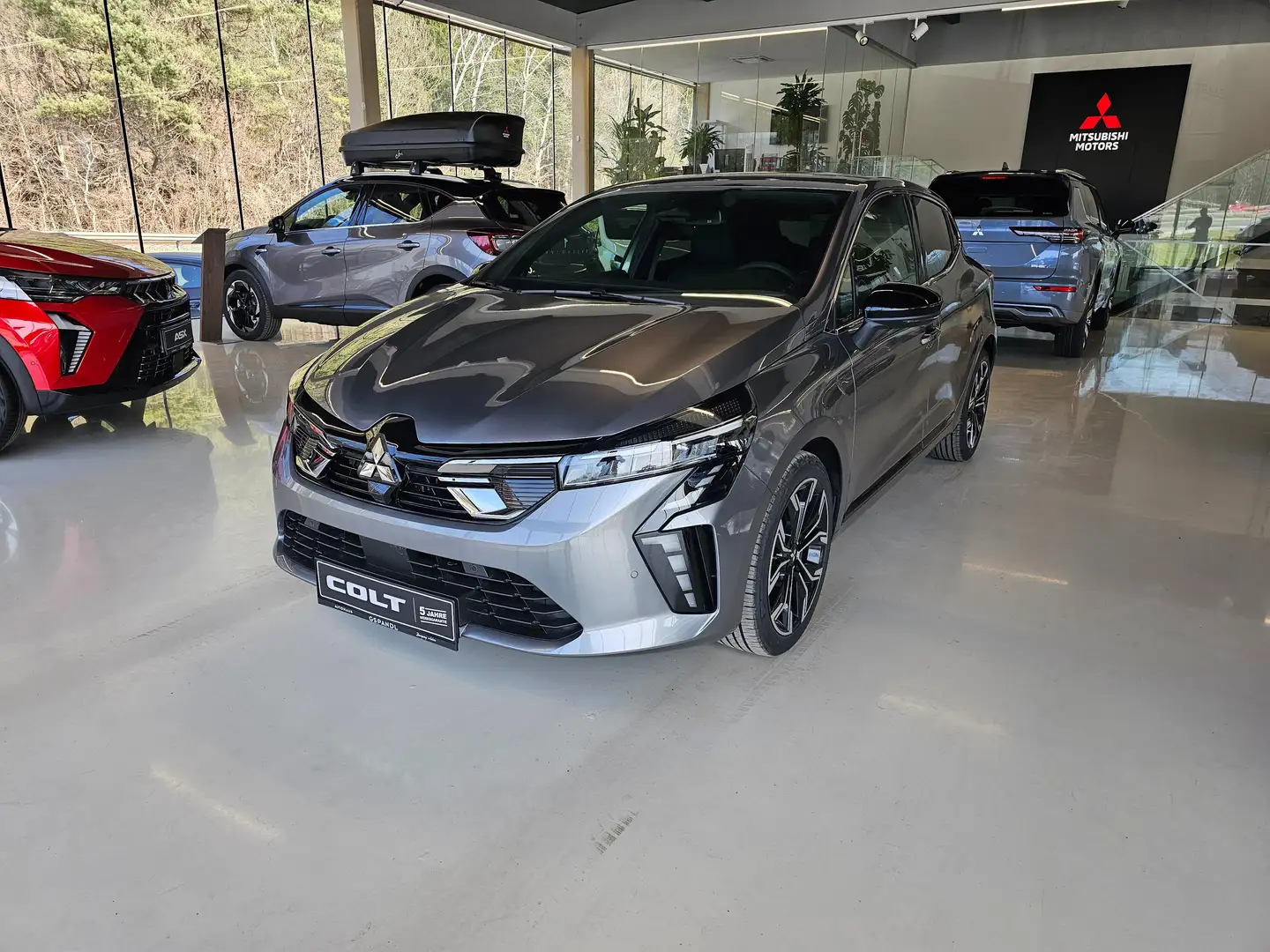 Mitsubishi Colt 1,0 MPI-T Intense Grau - 1